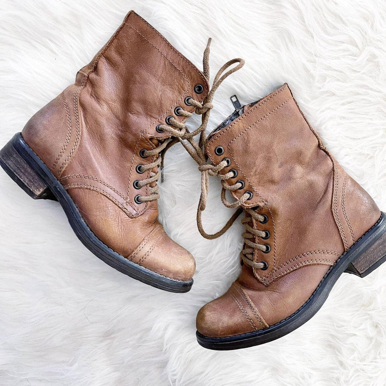 Steve madden women's troopa 2.0 combat boot sale