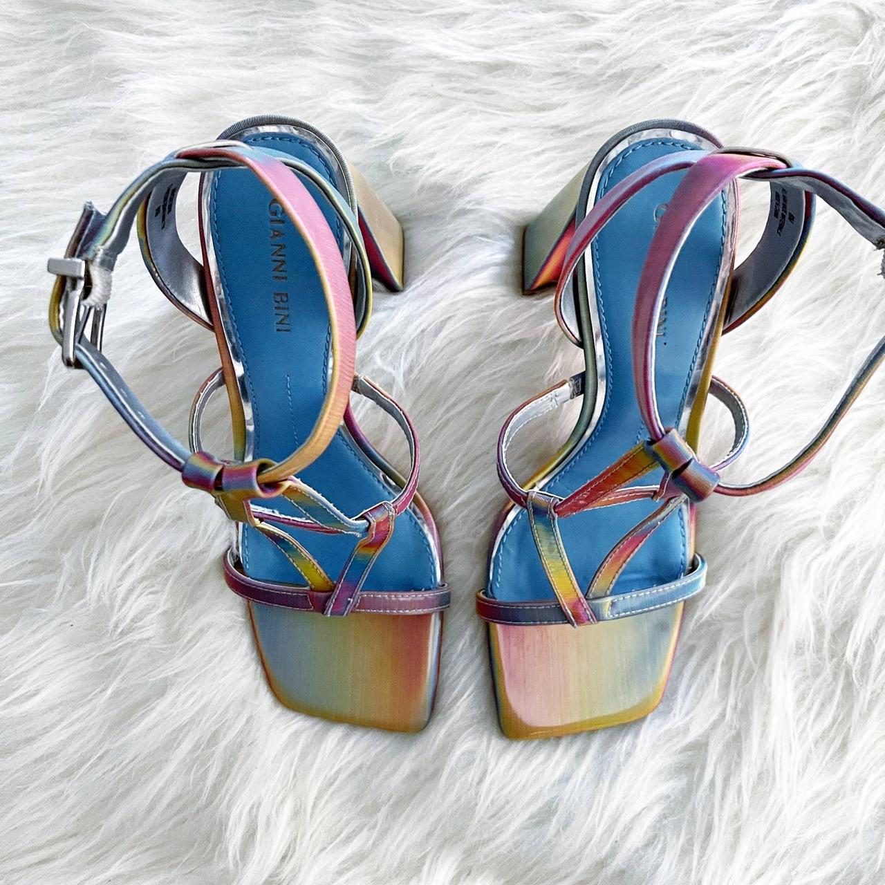 gianni bini rainbow heels