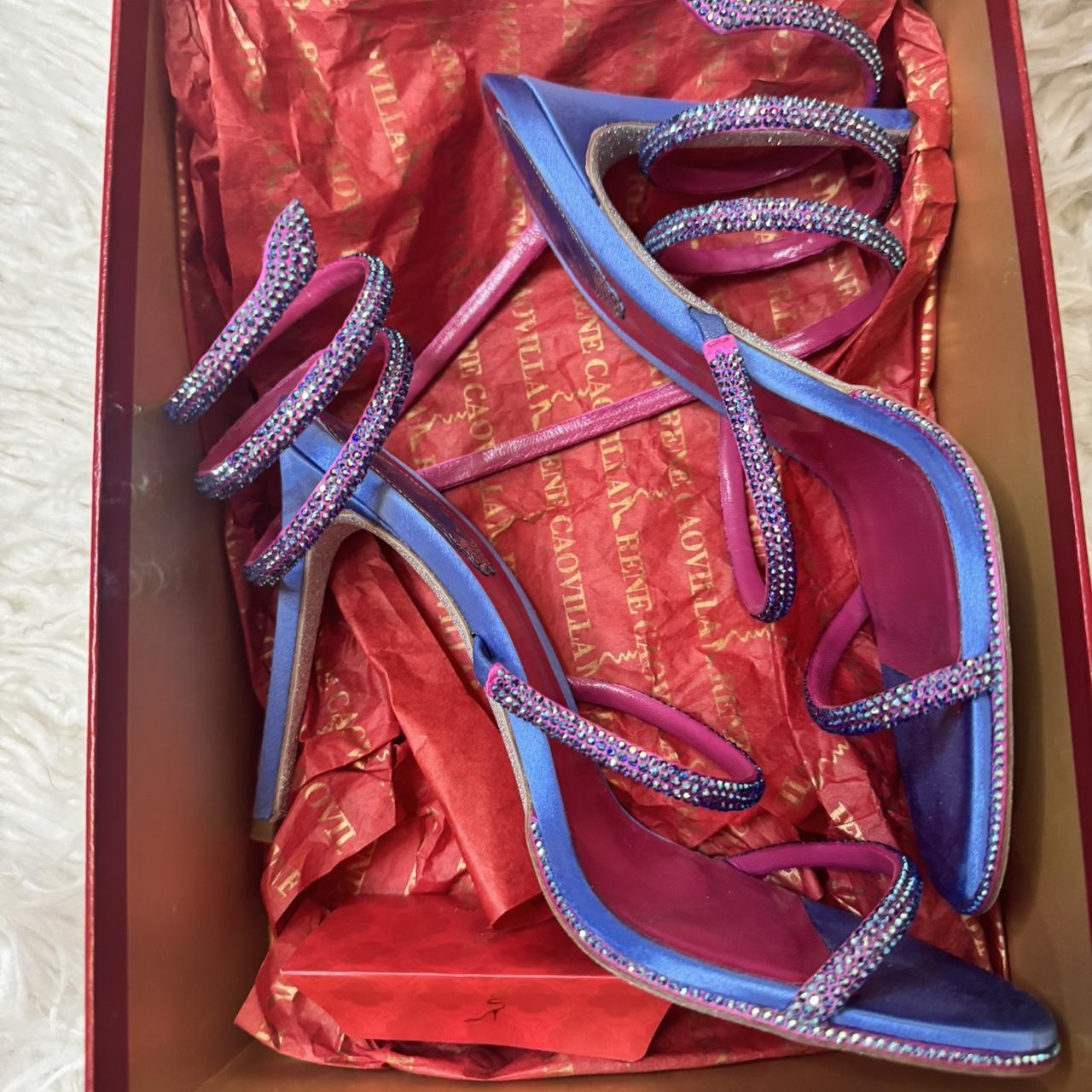 rene caovilla purple