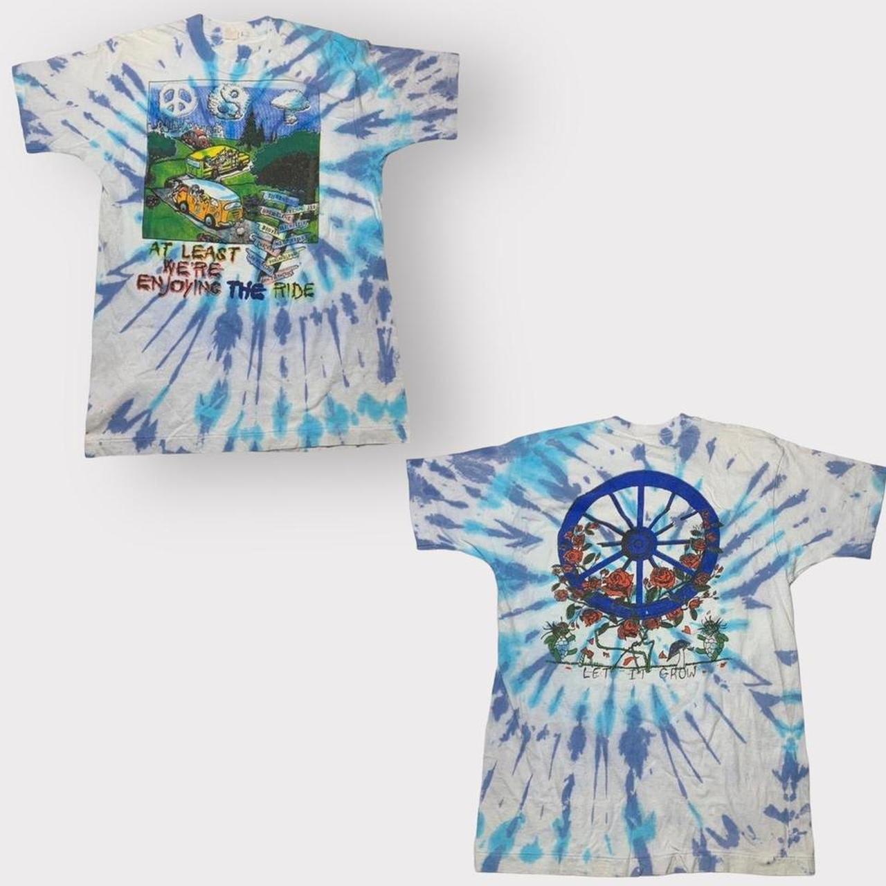 RARE grateful dead tie dye t shirt very swag and - Depop