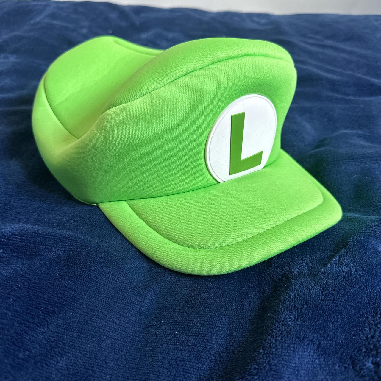 Luigi hat - Official Nintendo/Super Mario merch Very... - Depop