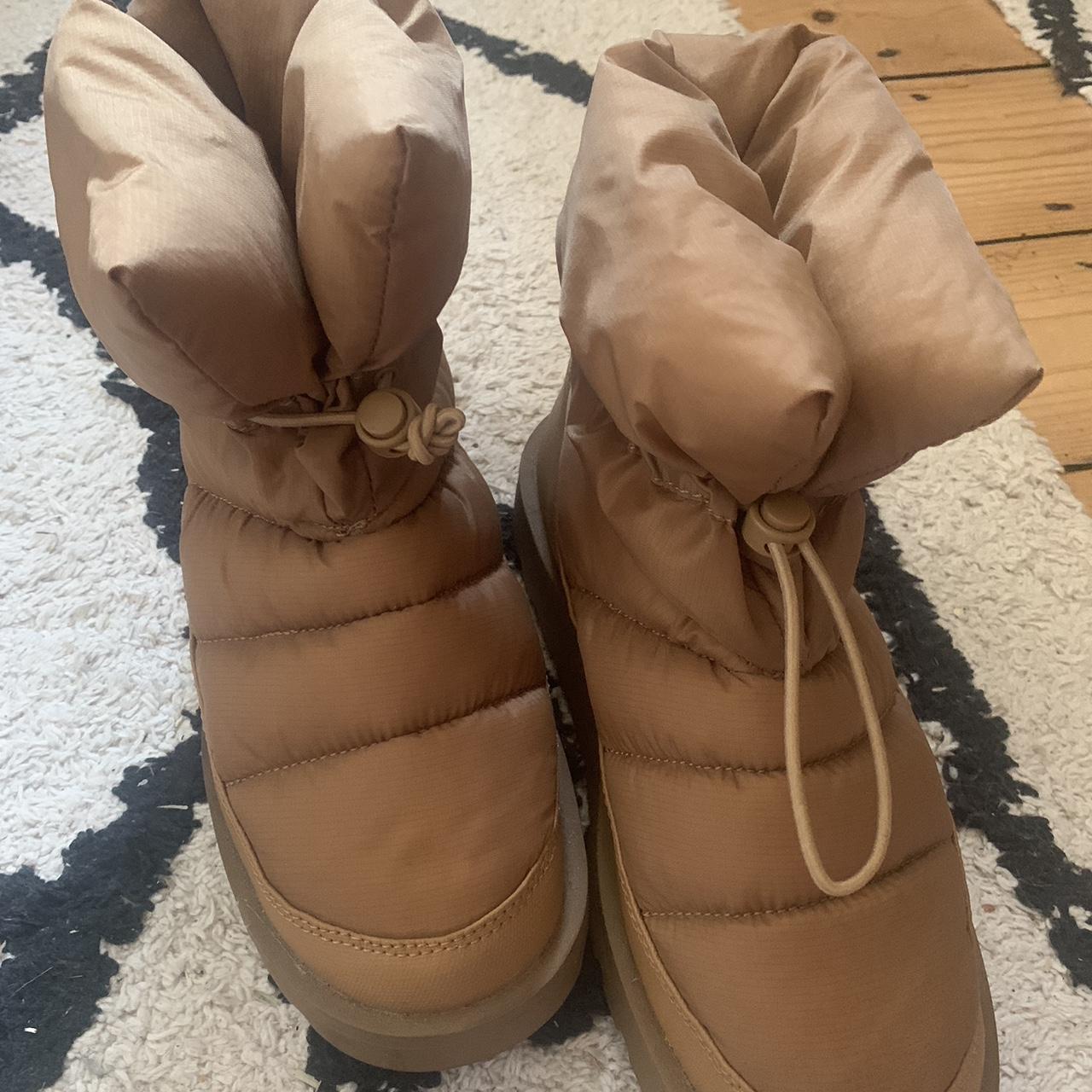 Fur Lined Boots Other Stories Lace Up Boots MOON BOOT LTrack