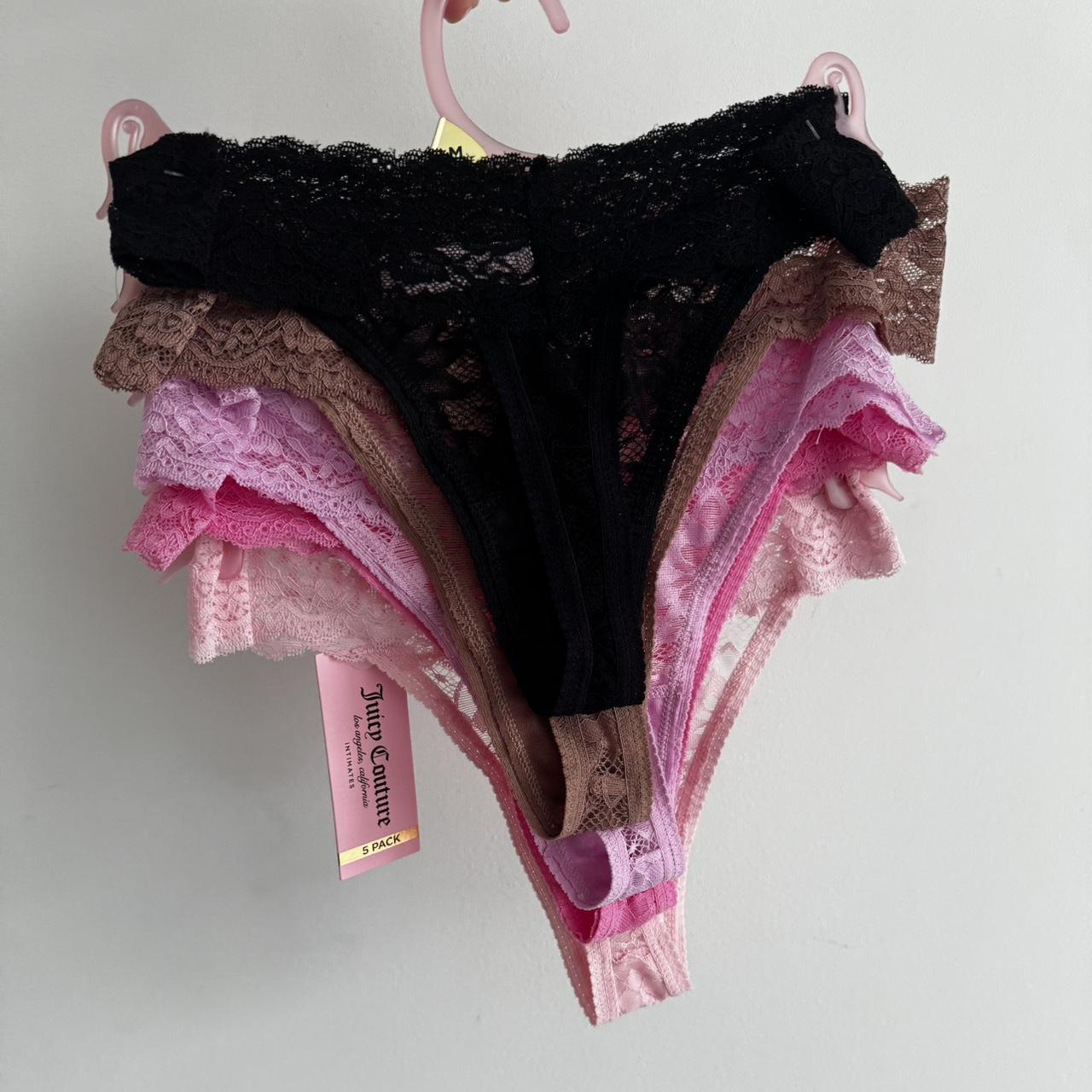 ♔ NWT “JUICY” COUTURE 5pack Thong Set! (Multiple... - Depop