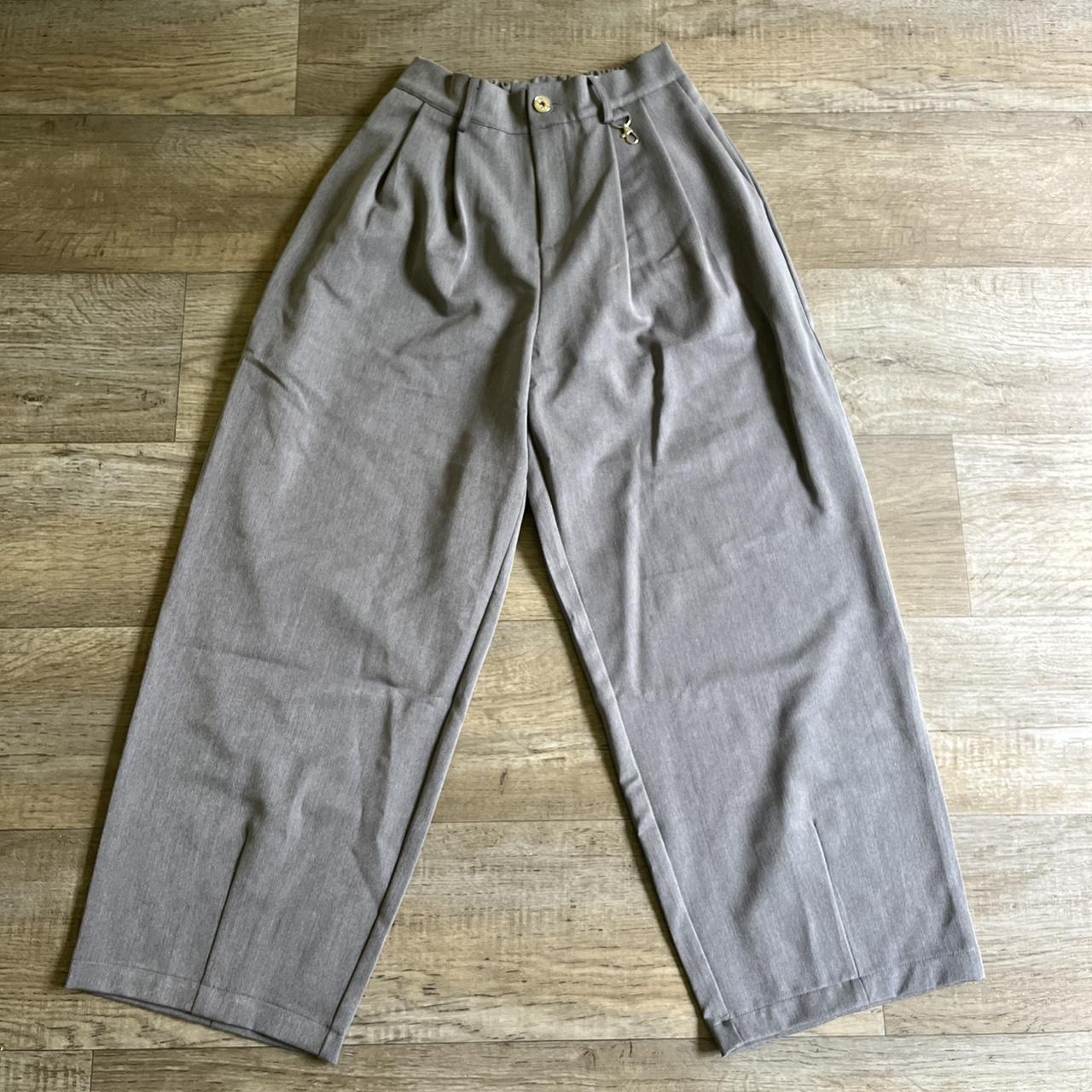 sweatscollective PLEATED PANT - GLAY M