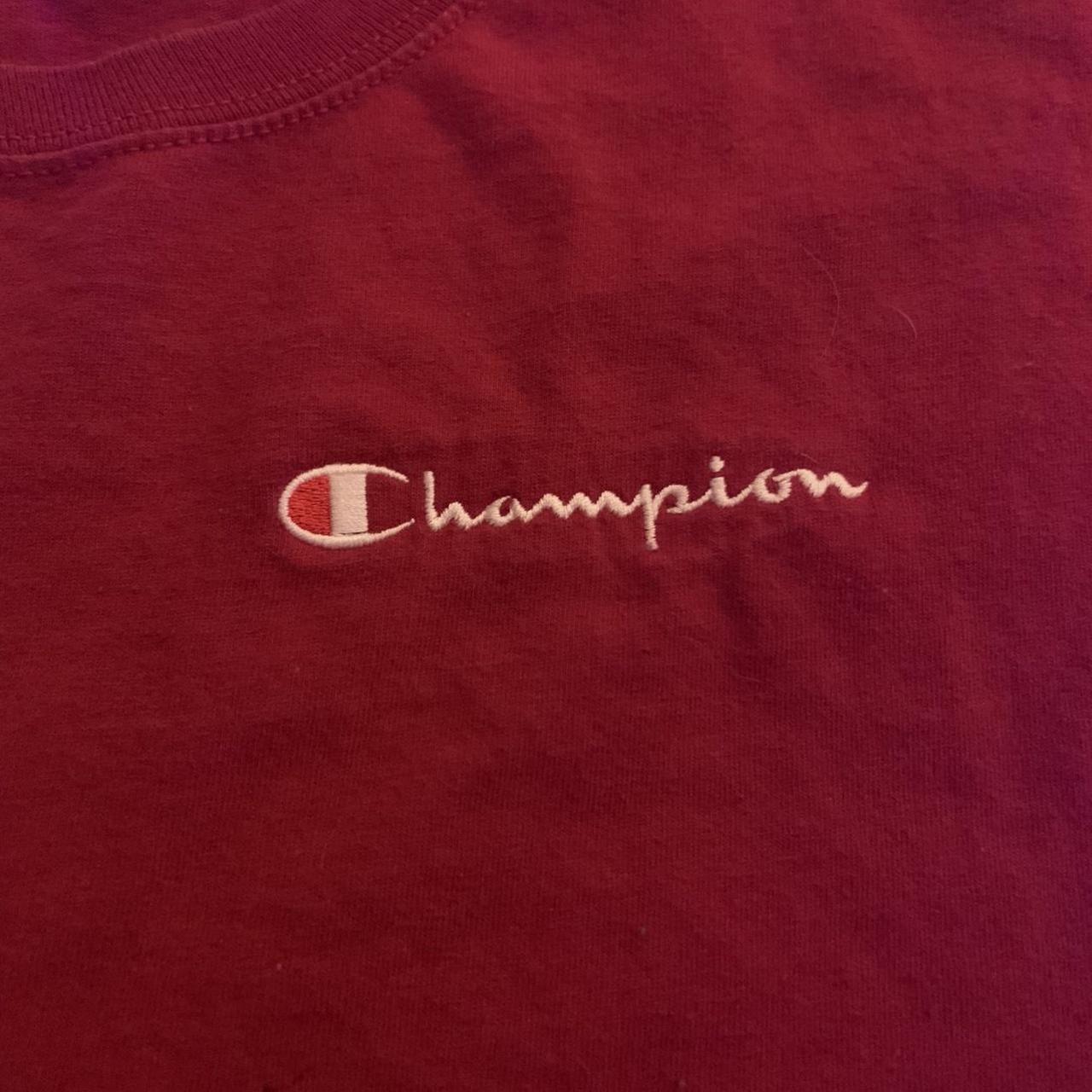 Champion Women's Red T-shirt (3)
