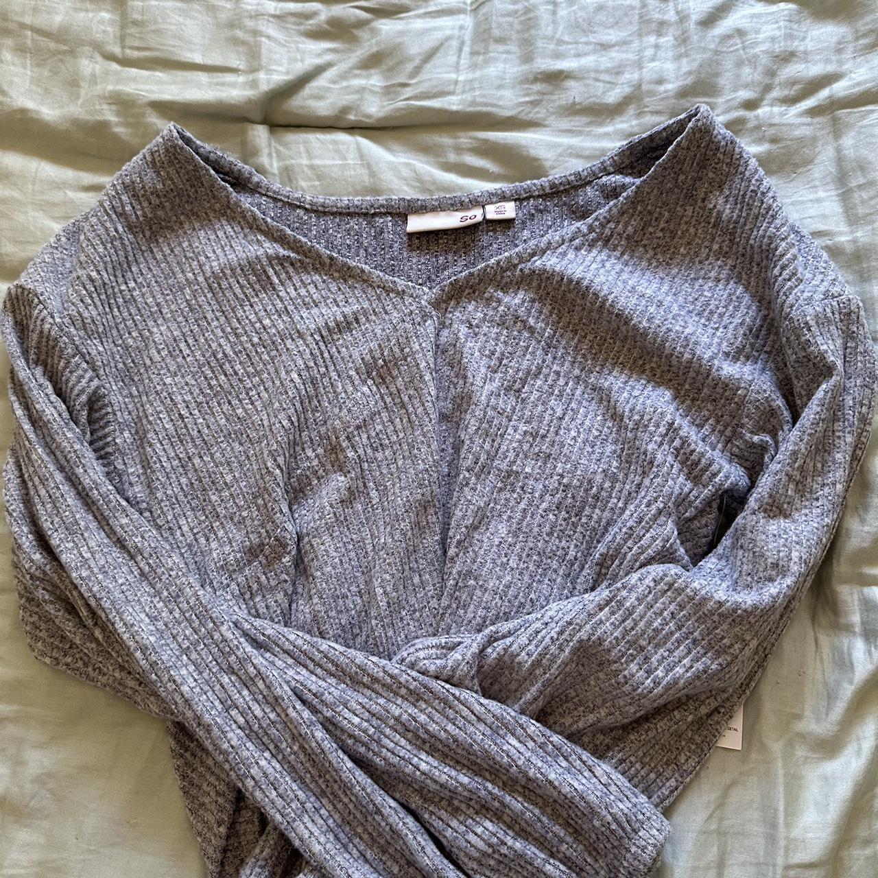 Kohls on sale grey sweater