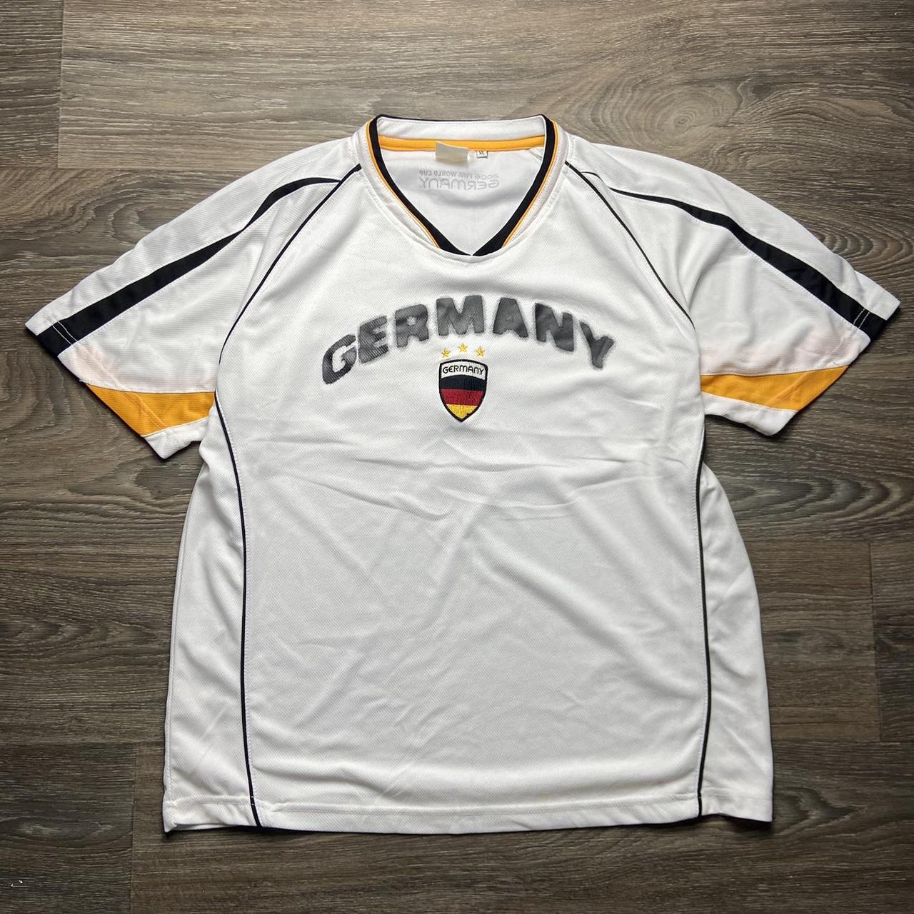 Vintage Germany soccer jersey. W 23.5" L 28" Has... - Depop