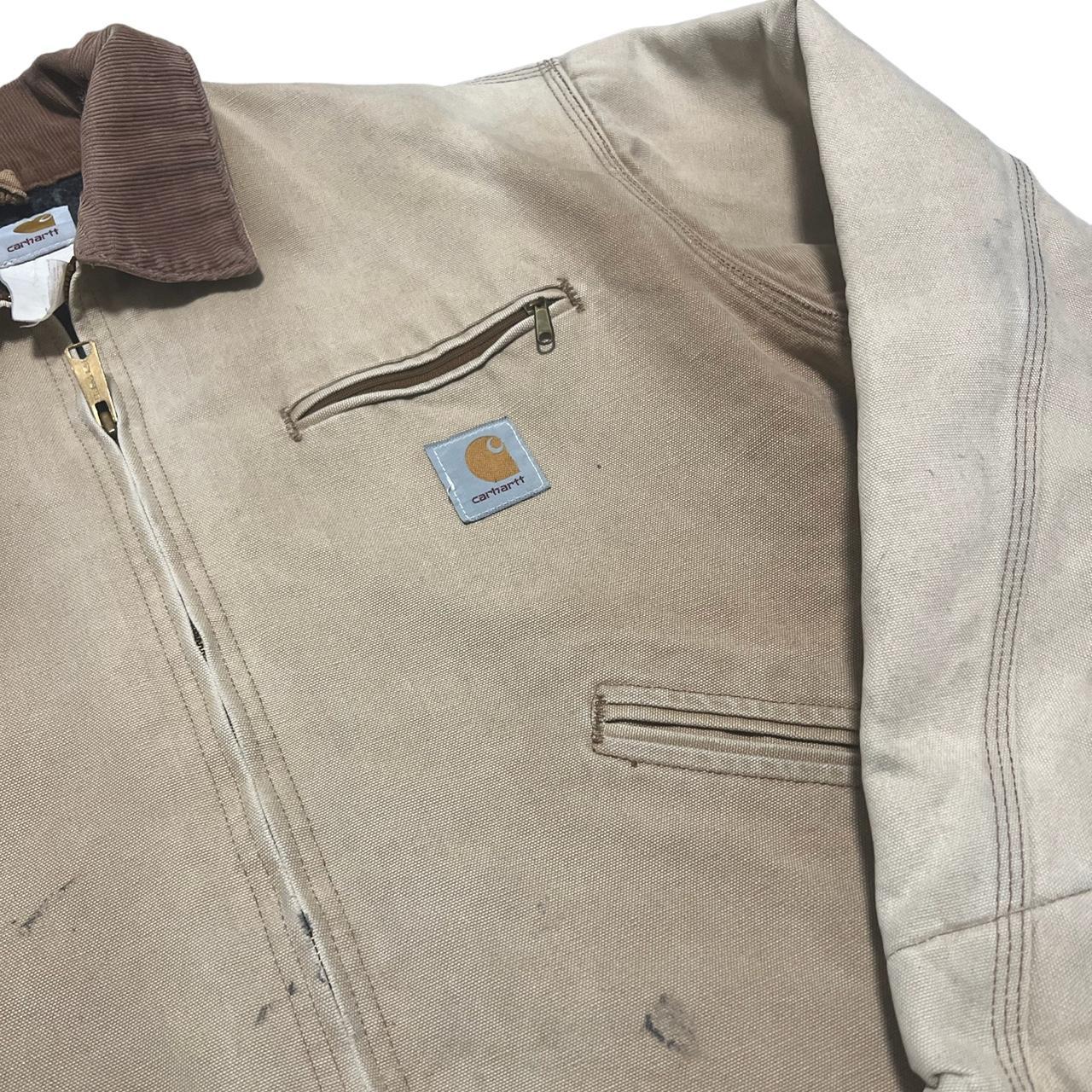 Vintage 90s Carhartt blanket lined Detroit style... Depop