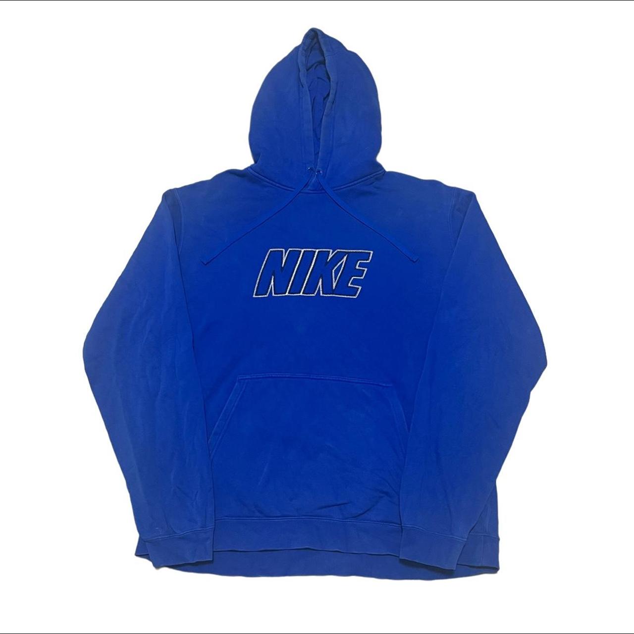 Vintage 2000s Nike spellout essential hoodie in good... - Depop