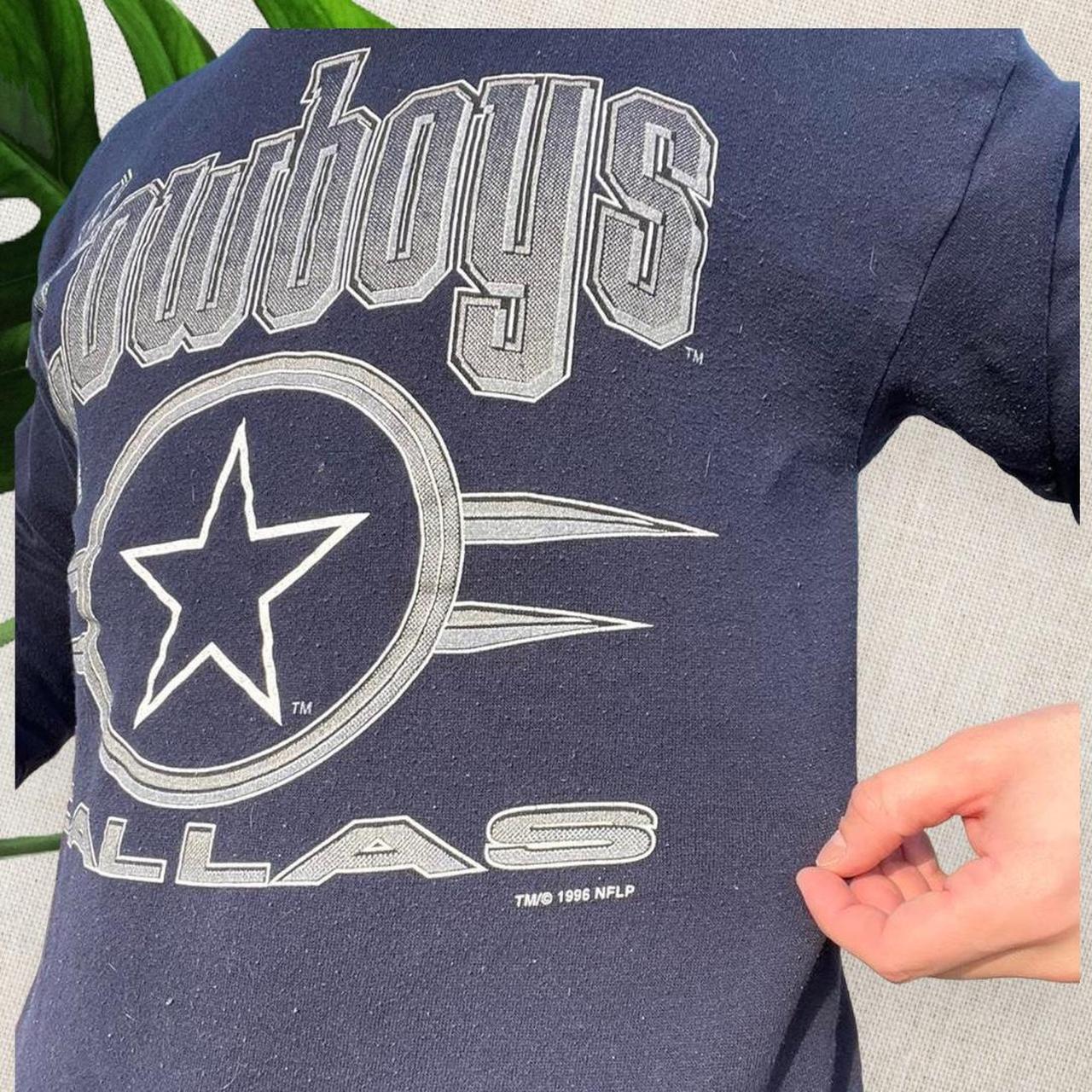 Vintage 90s Dallas cowboys logo 7 nfl crewneck - Depop