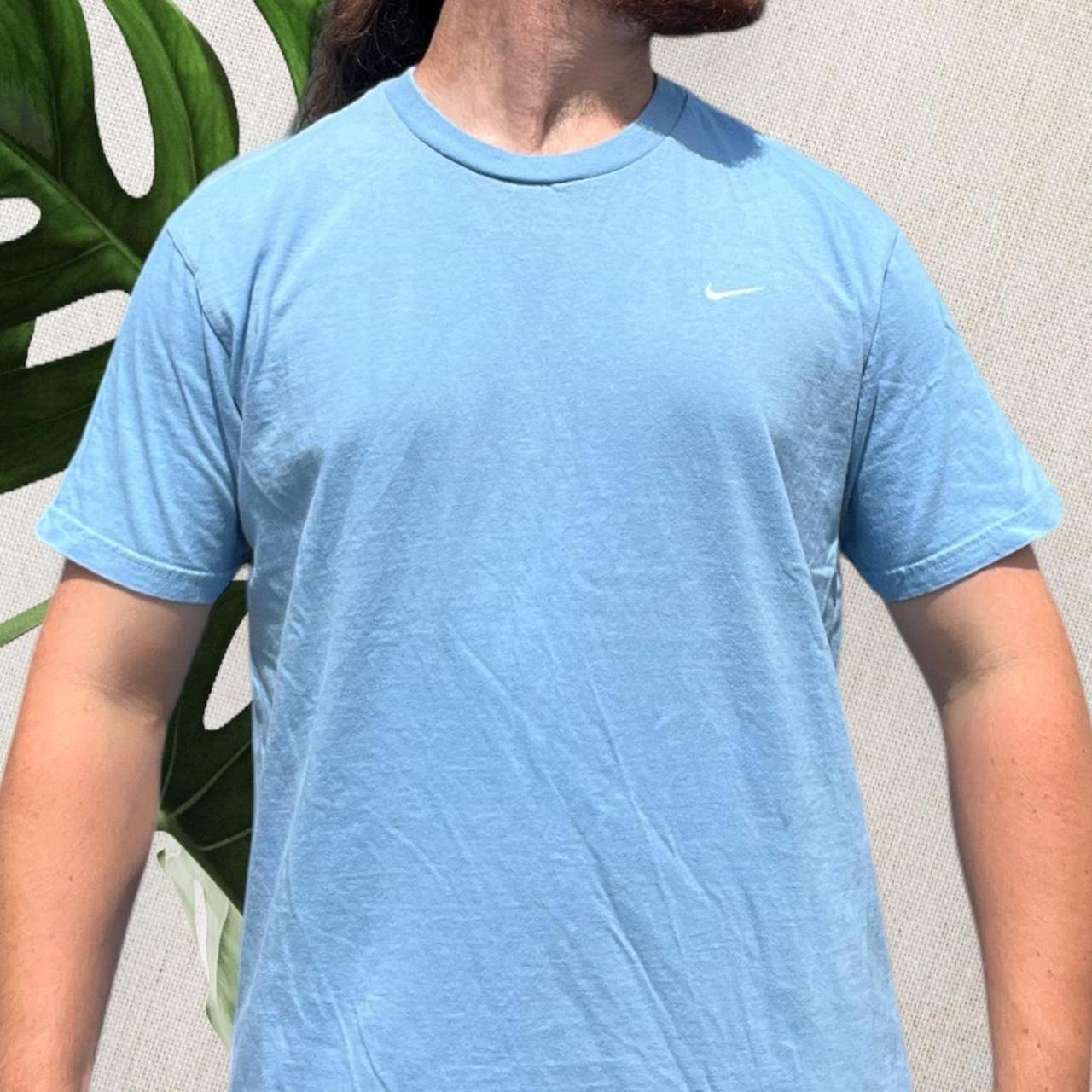 Nike Men's T-Shirt - Blue - M