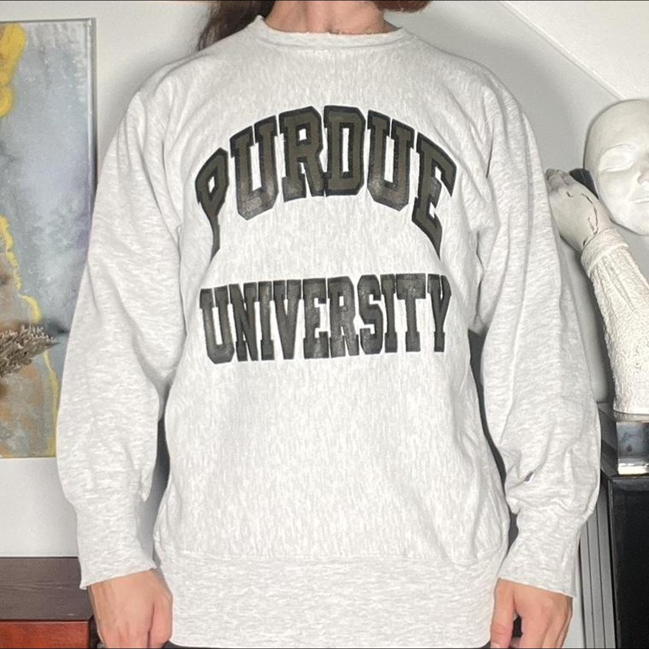 VINTAGE 90s PURDUE UNIVERSITY CHAMPION REVERSE WEAVE...