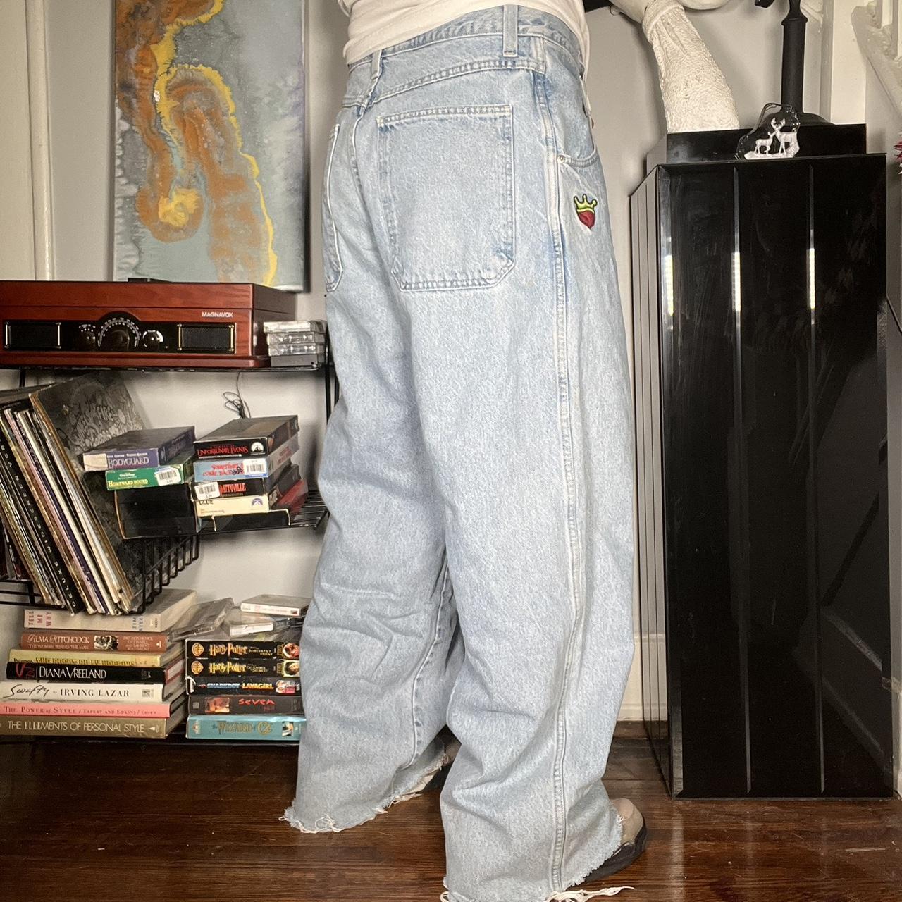 Wide leg jnco on sale jean