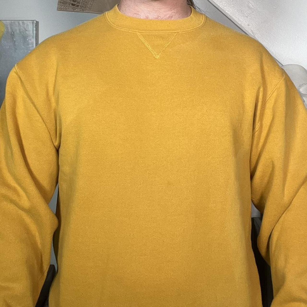 Russell athletic shop yellow sweatshirt