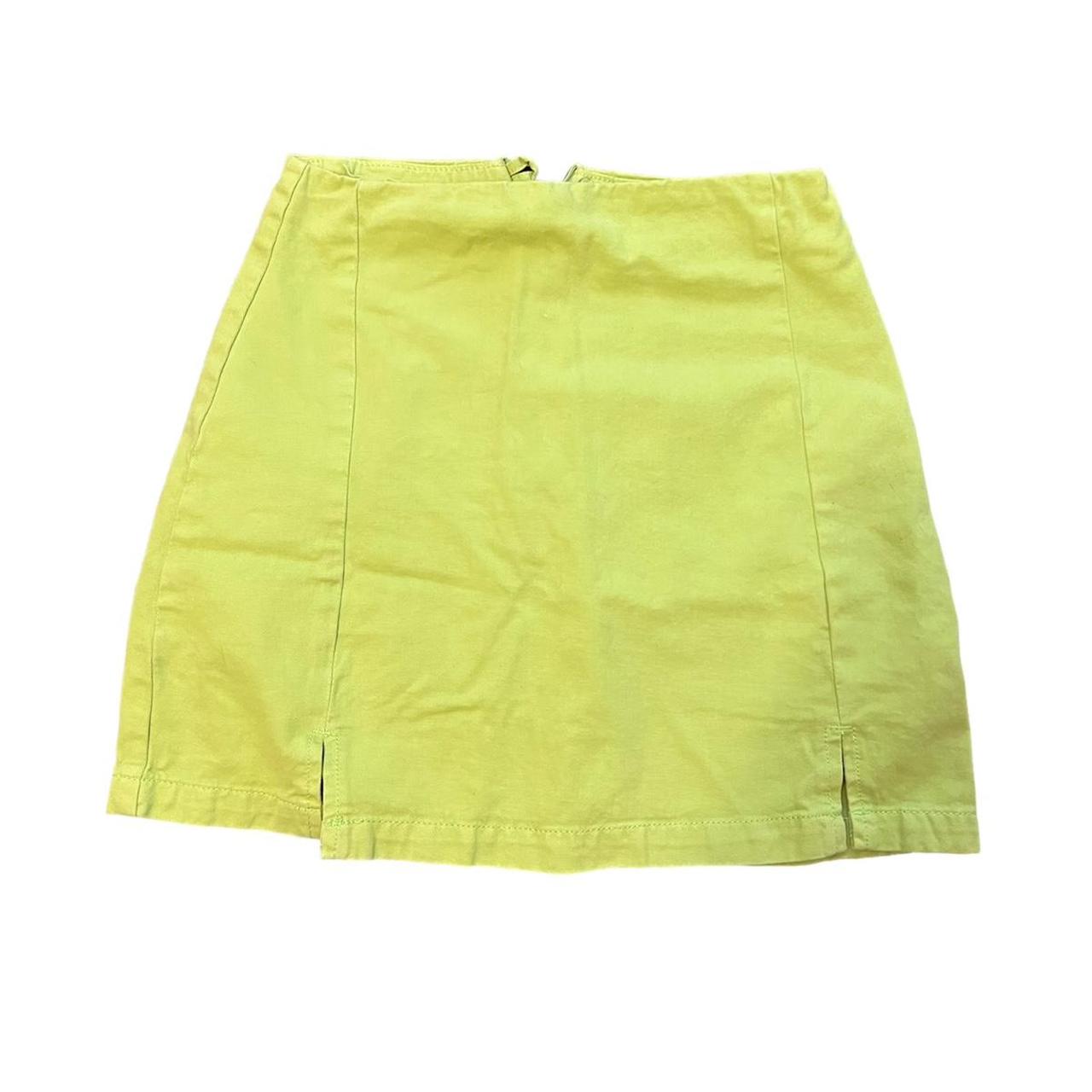 lime-green-skirt-ripped-out-the-tag-and-forgot-the-depop