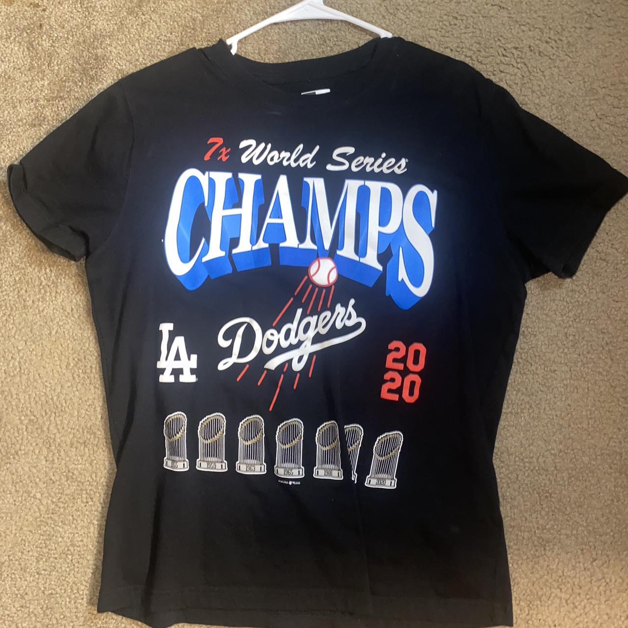 New Era LA Dodgers t-shirt in black