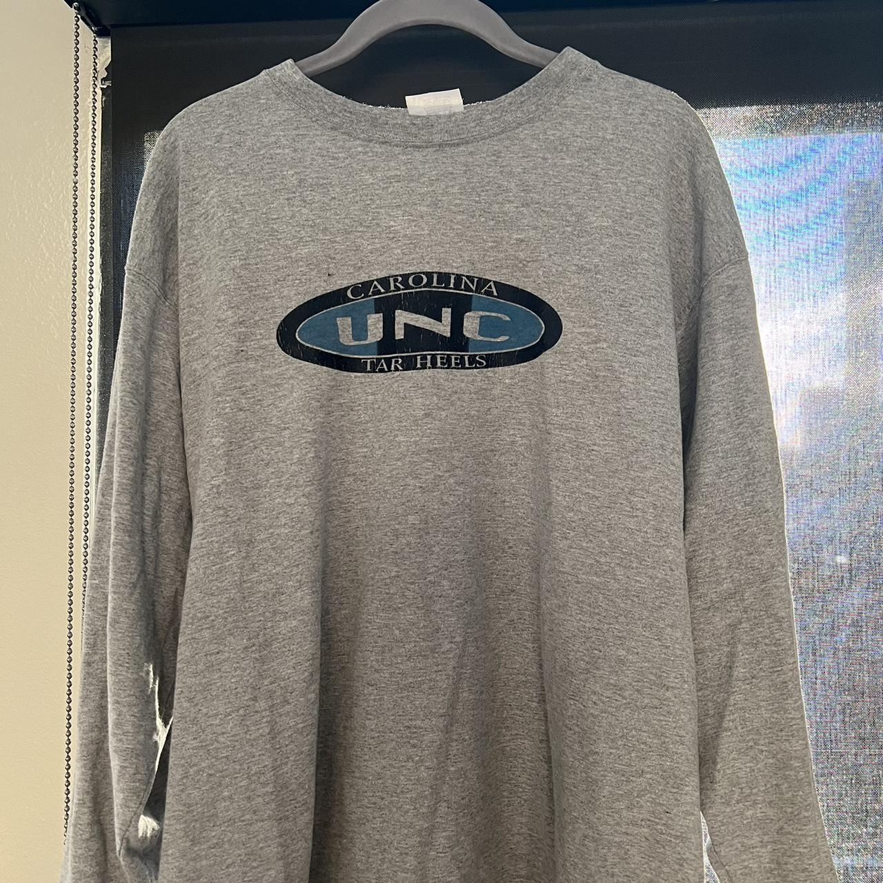 Long Sleeve UNC shirt Logo on chest in perfect... - Depop