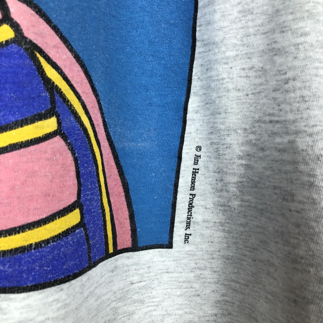 Henson Men's Grey and Blue T-shirt (2)