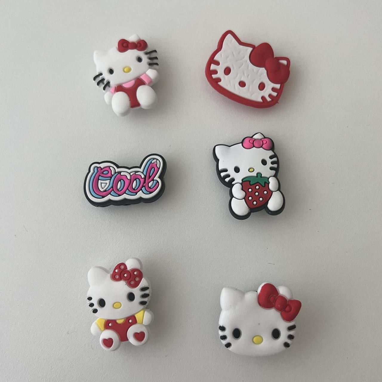 Kuromi Stuff SALLY ROSE Hello Kitty Keychain And Necklace Set Bag