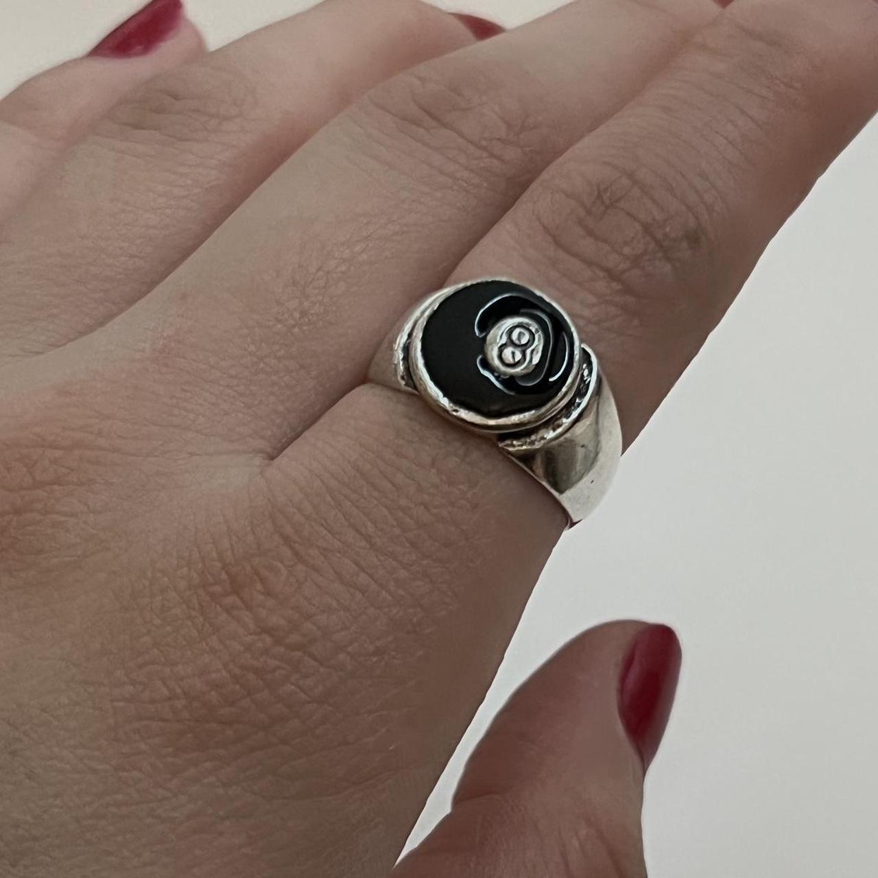 STÜSSY BLOCK RING STUSSY SOVEREIGN RING STERLING SILVER – Original Grail