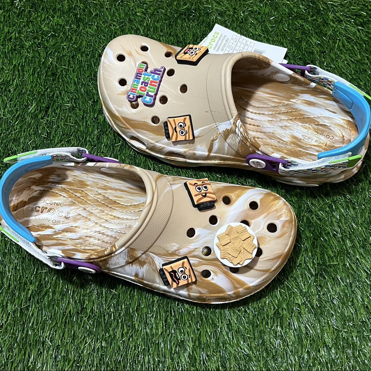 Croc Classic Clog Cereal Cinnamon Toast Crunch Size... Depop