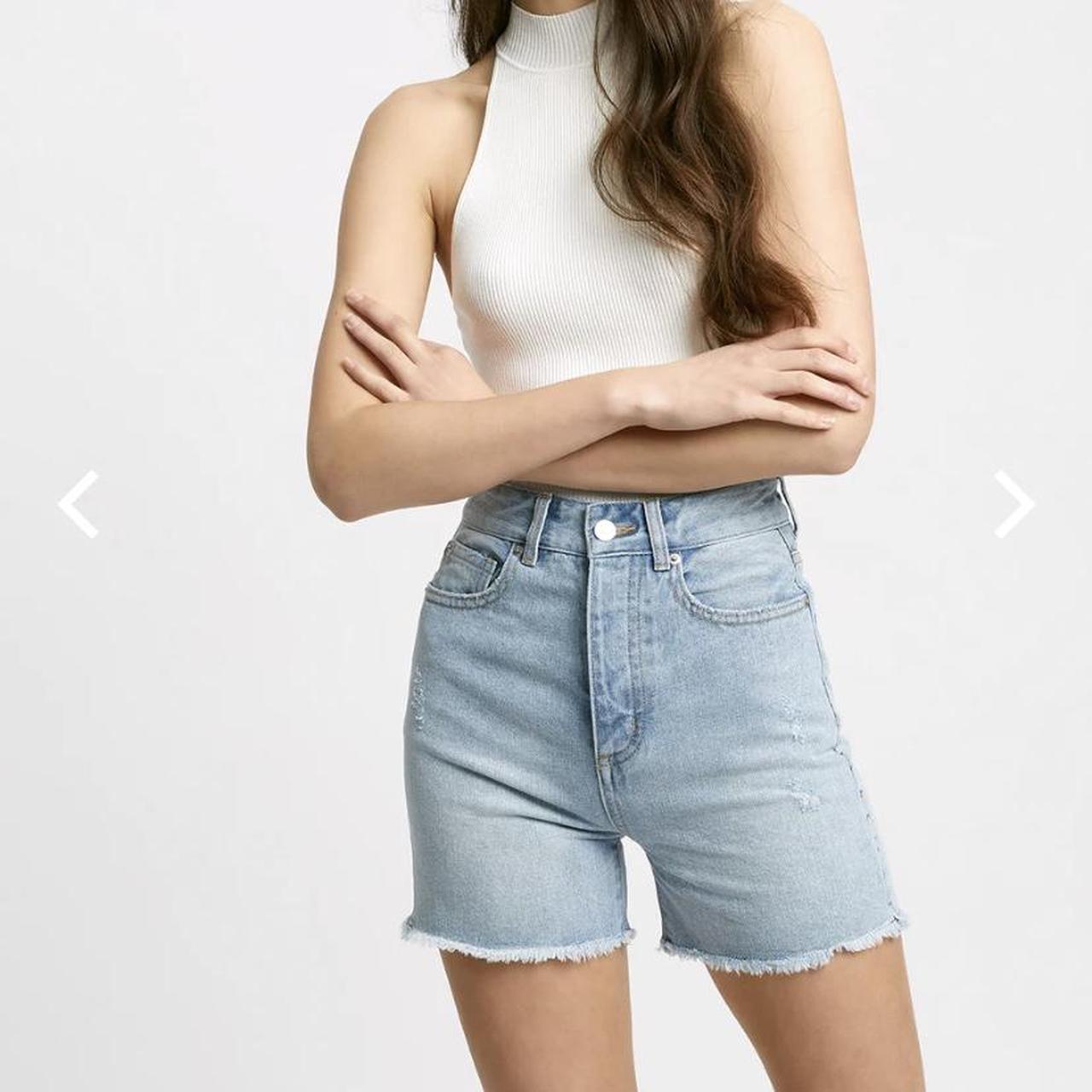 Kookai store denim shorts