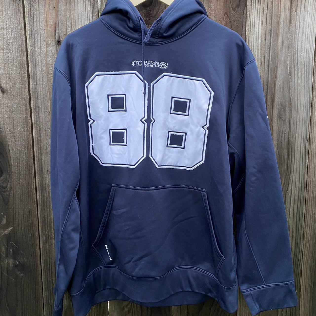 Vintage Nike Dez Bryant hoodie 88 Measurements: - Depop