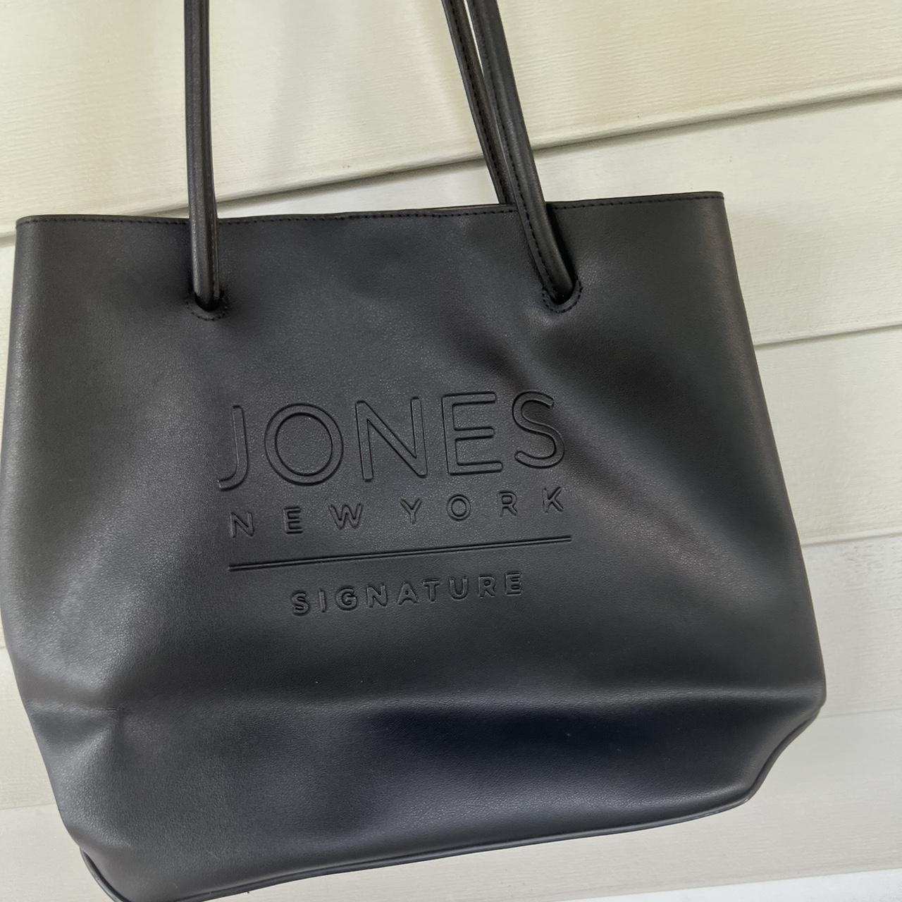 NWT Jones New York Black Organizer Travel Tote Shoulder Bag Purse MSRP  $89.00 | eBay