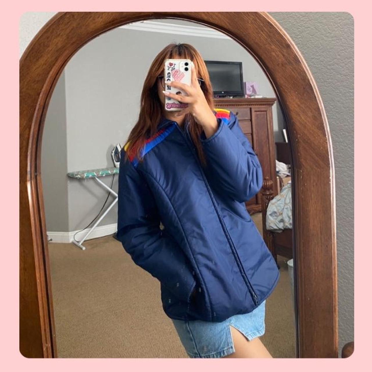 Vintage early 80s JC Penny puffer Ski jacket. Cute