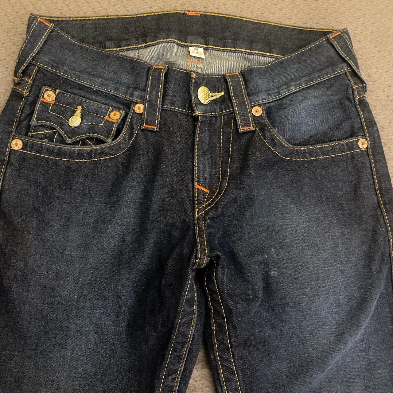 True religion skinny jeans (SIZE 28) from 2014 with | Depop