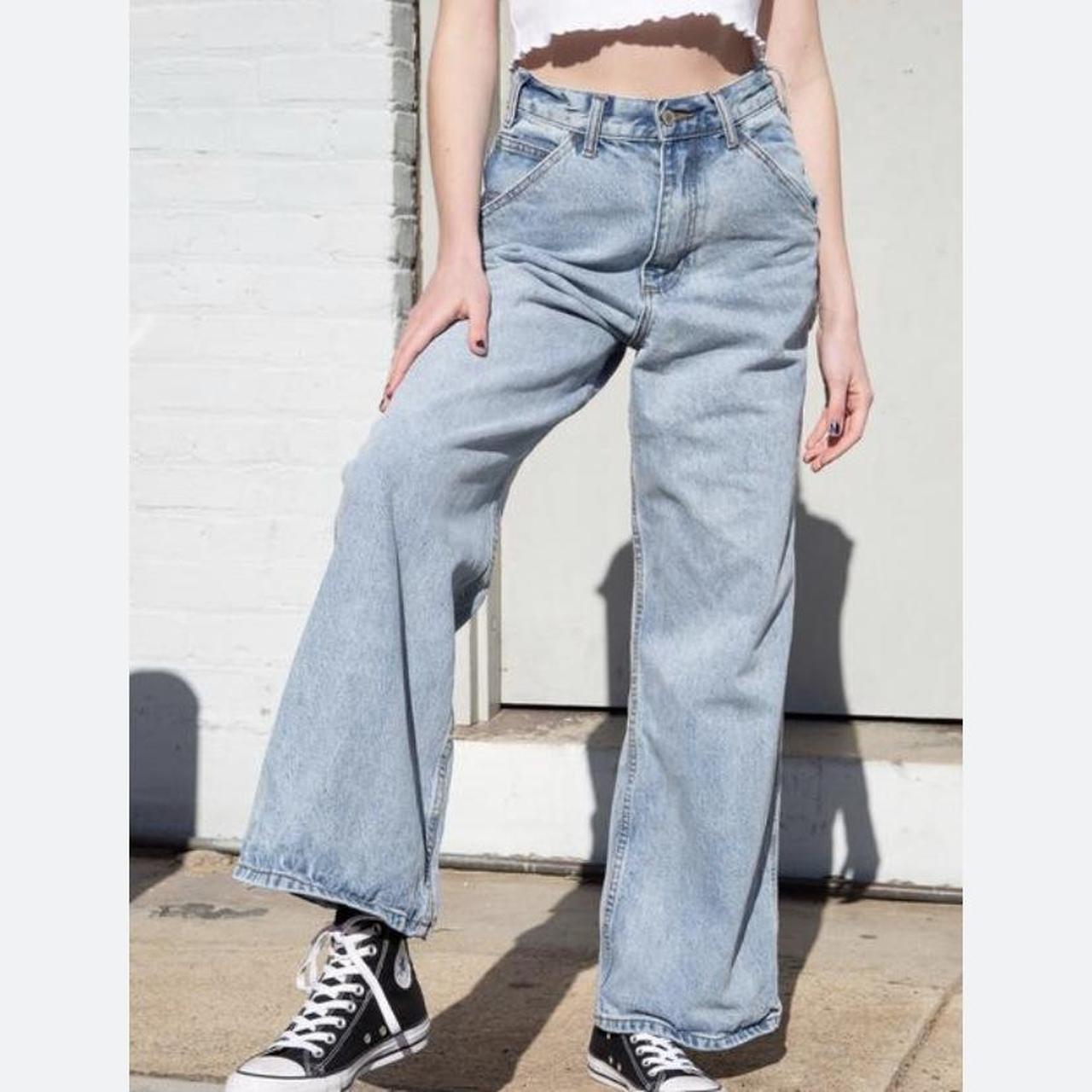 brandy melville talia light wash carpenter jeans... Depop