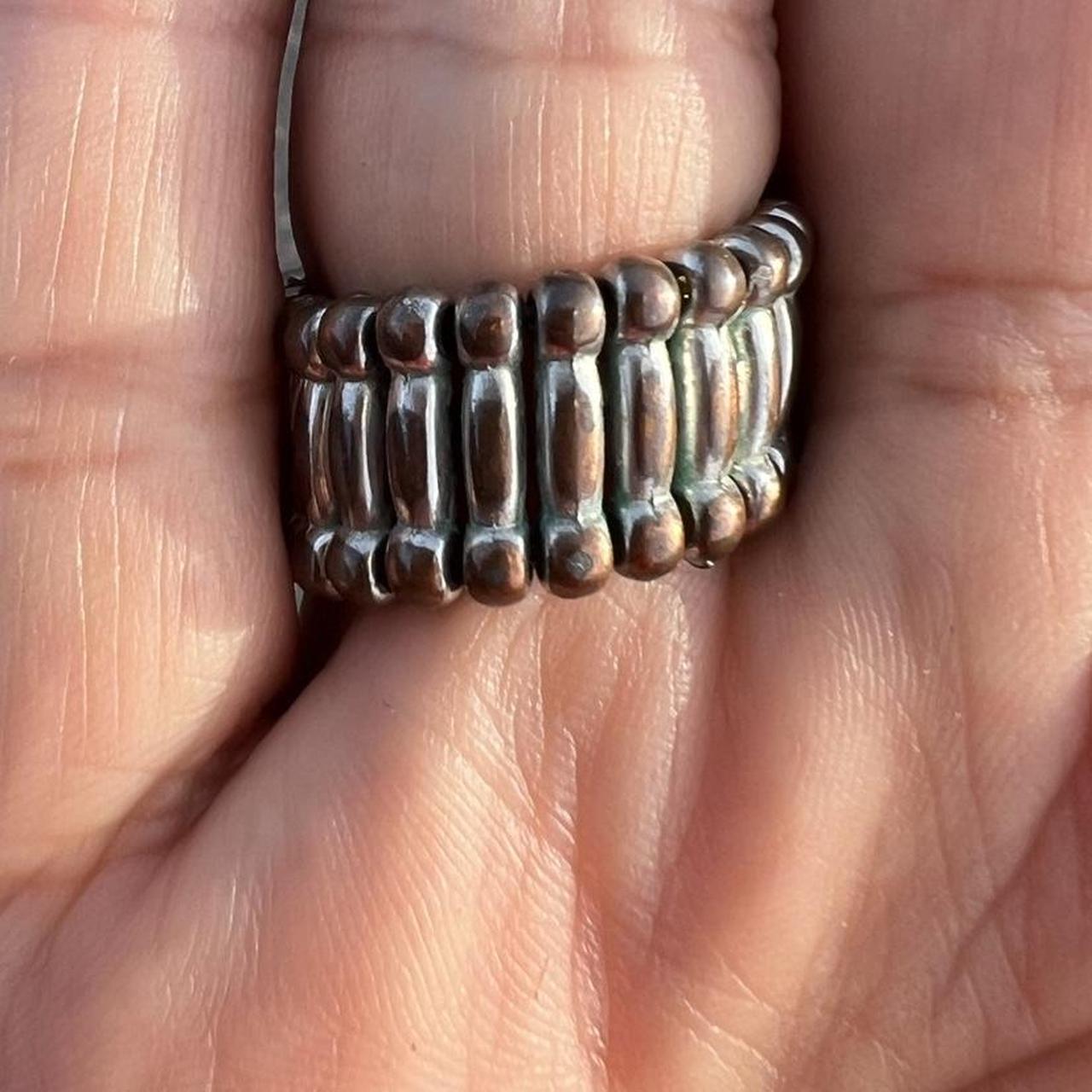 Women's Ring - Multi/Silver – Vibrant multi-colou… - image 3