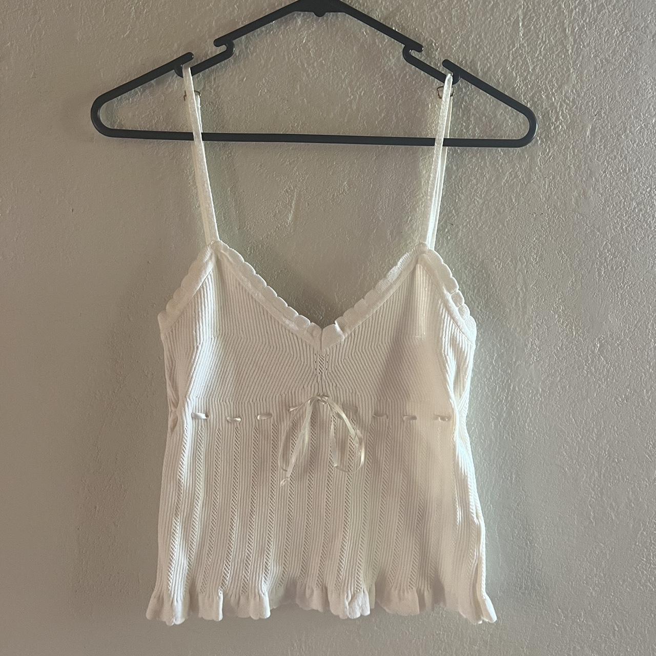 Rouje Pio Cami in cream/blanc. Size 38 FR (would fit... - Depop