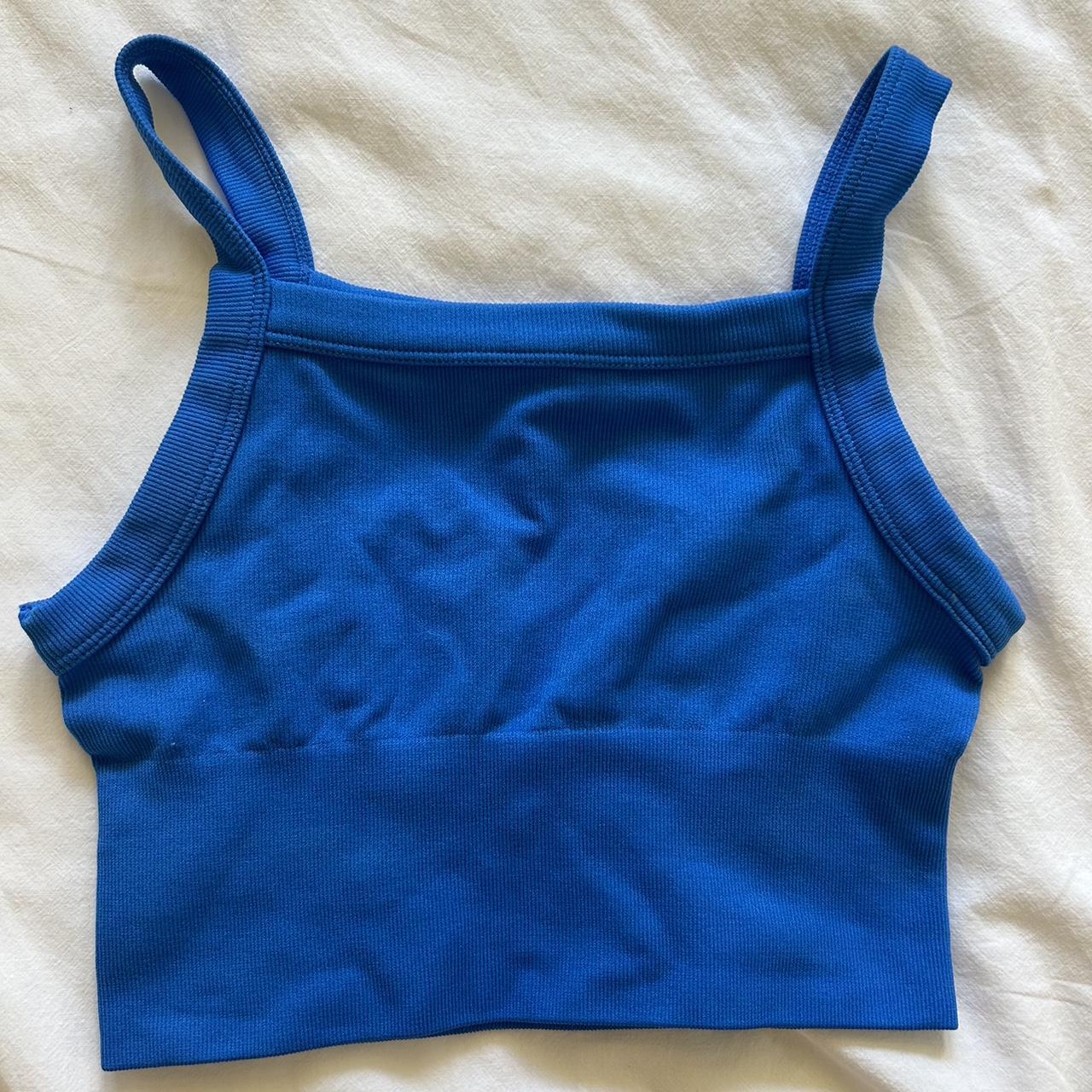 Glassons Active Top Blue Xs S Depop