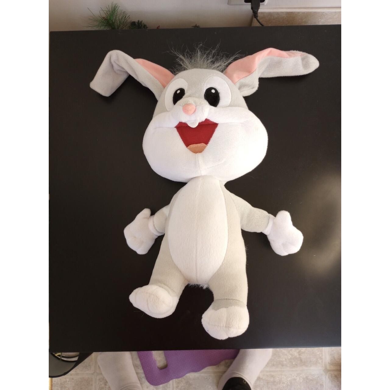 Six Flags Baby Looney Tunes Plush Bugs Bunny Stuffed... - Depop