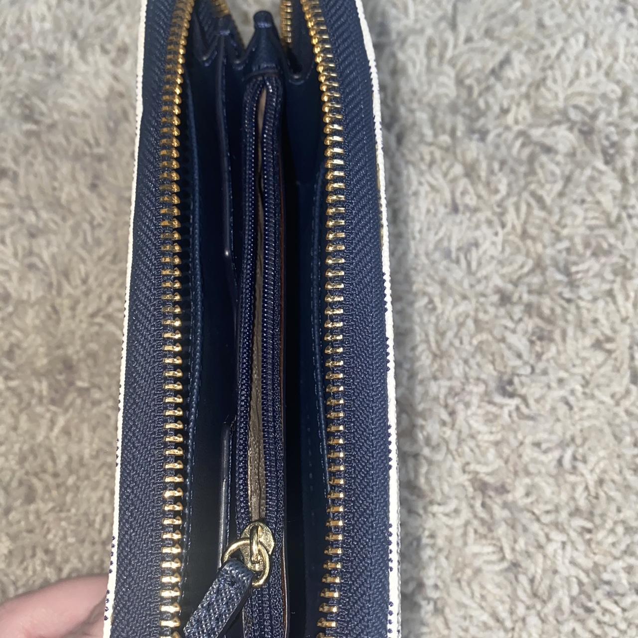 Michael kors wallet sale navy blue