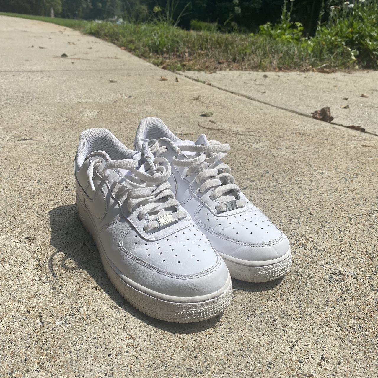 nike 1s blue and white