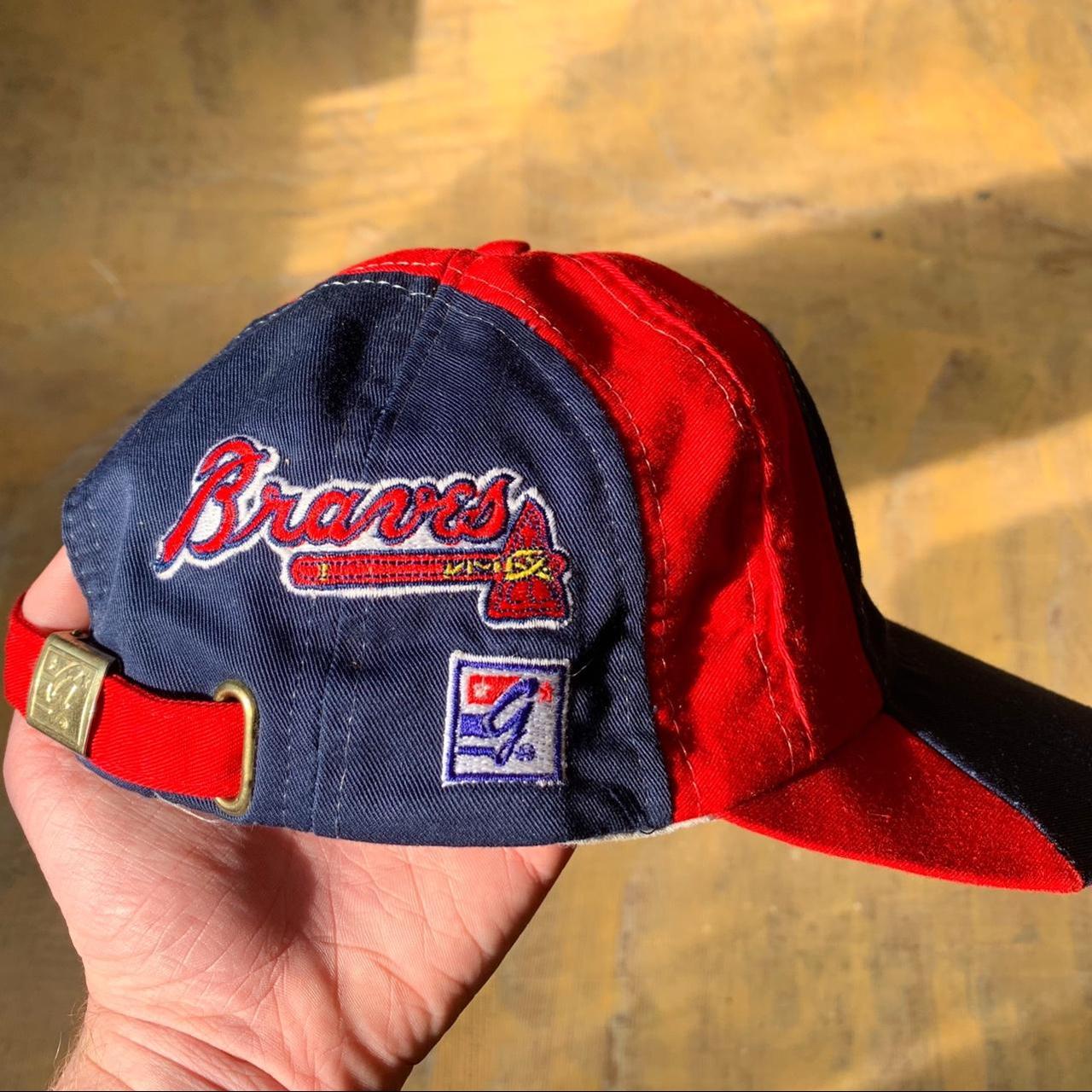 Vintage 90s Atlanta Braves Hat - Depop