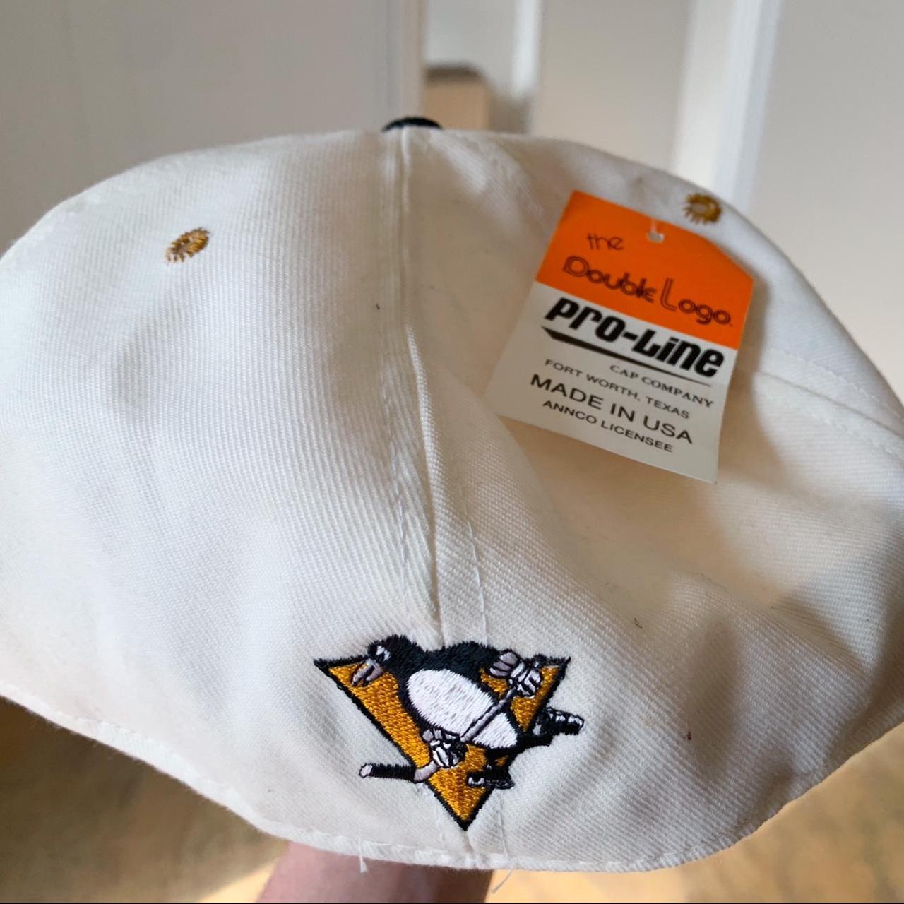 Vintage 90s ANNCO Pittsburgh Penguins Snapback Cap Hat