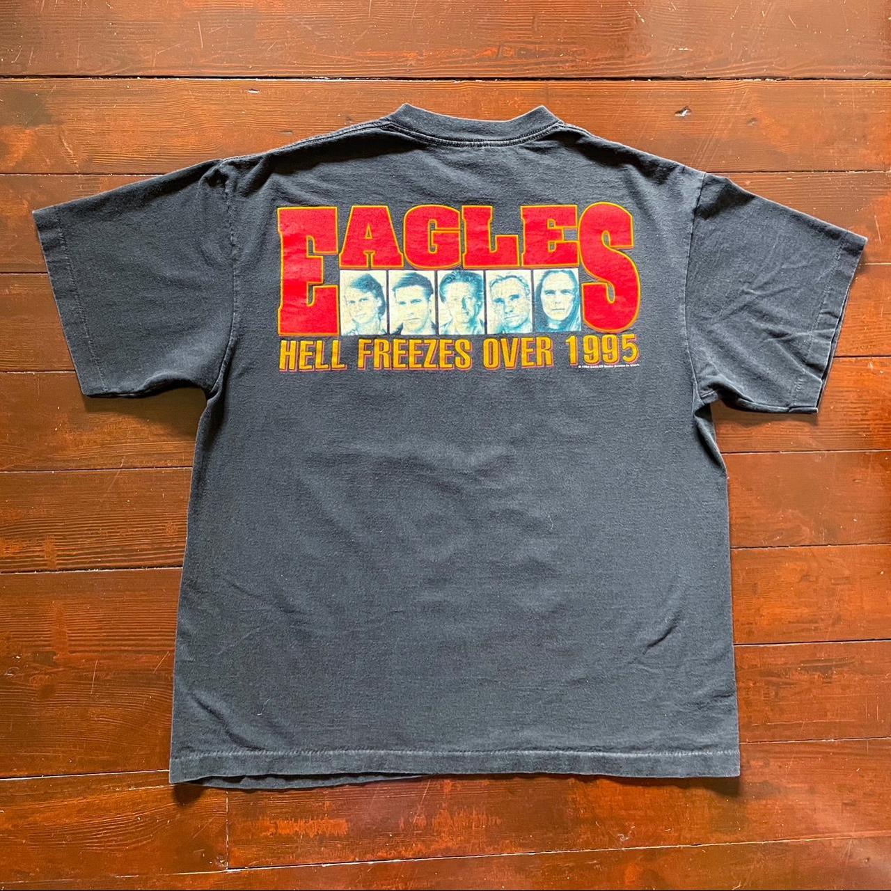 Vintage Eagles Band Tee Gildan Band Tee With... Depop