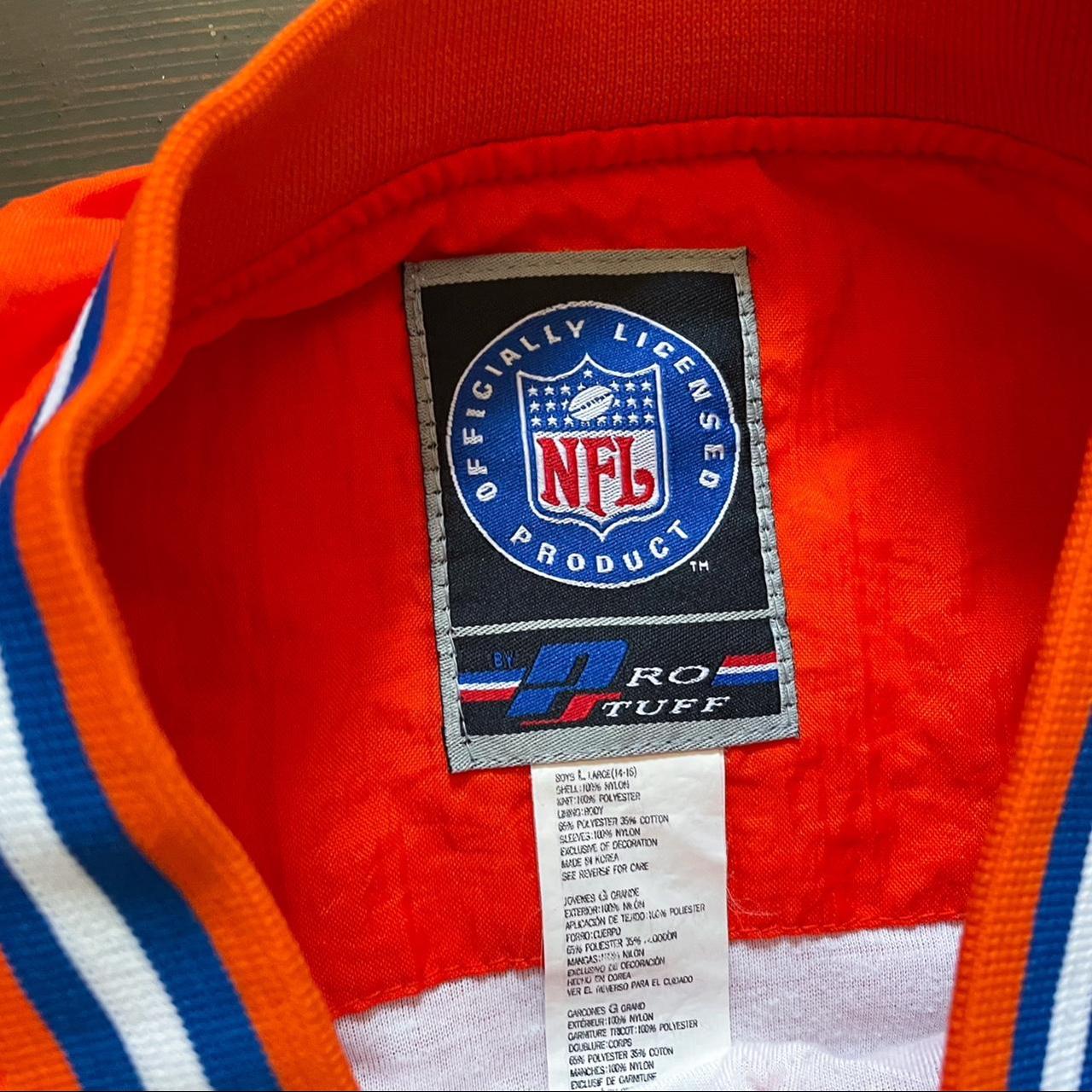 Vintage Denver Broncos Windbreaker 90s NFL Pro - Depop