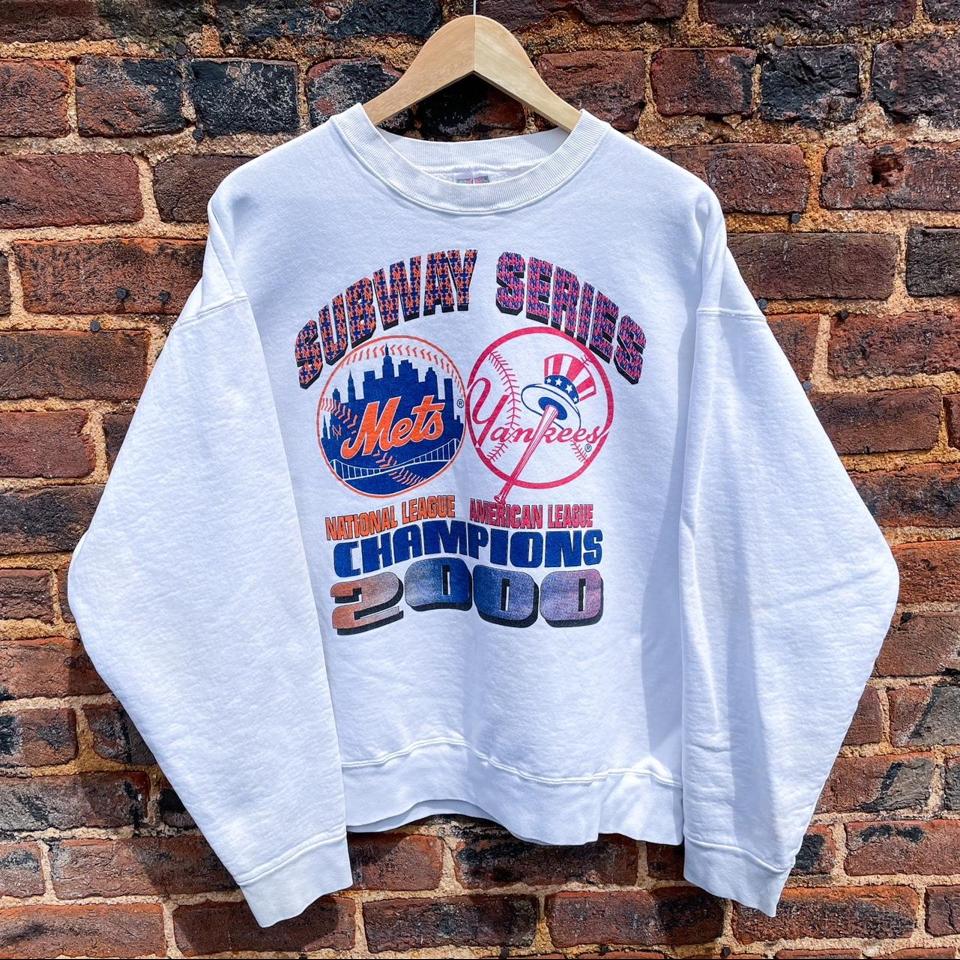 Vintage 2000 Y2K New York Yankees Subway Series - Depop