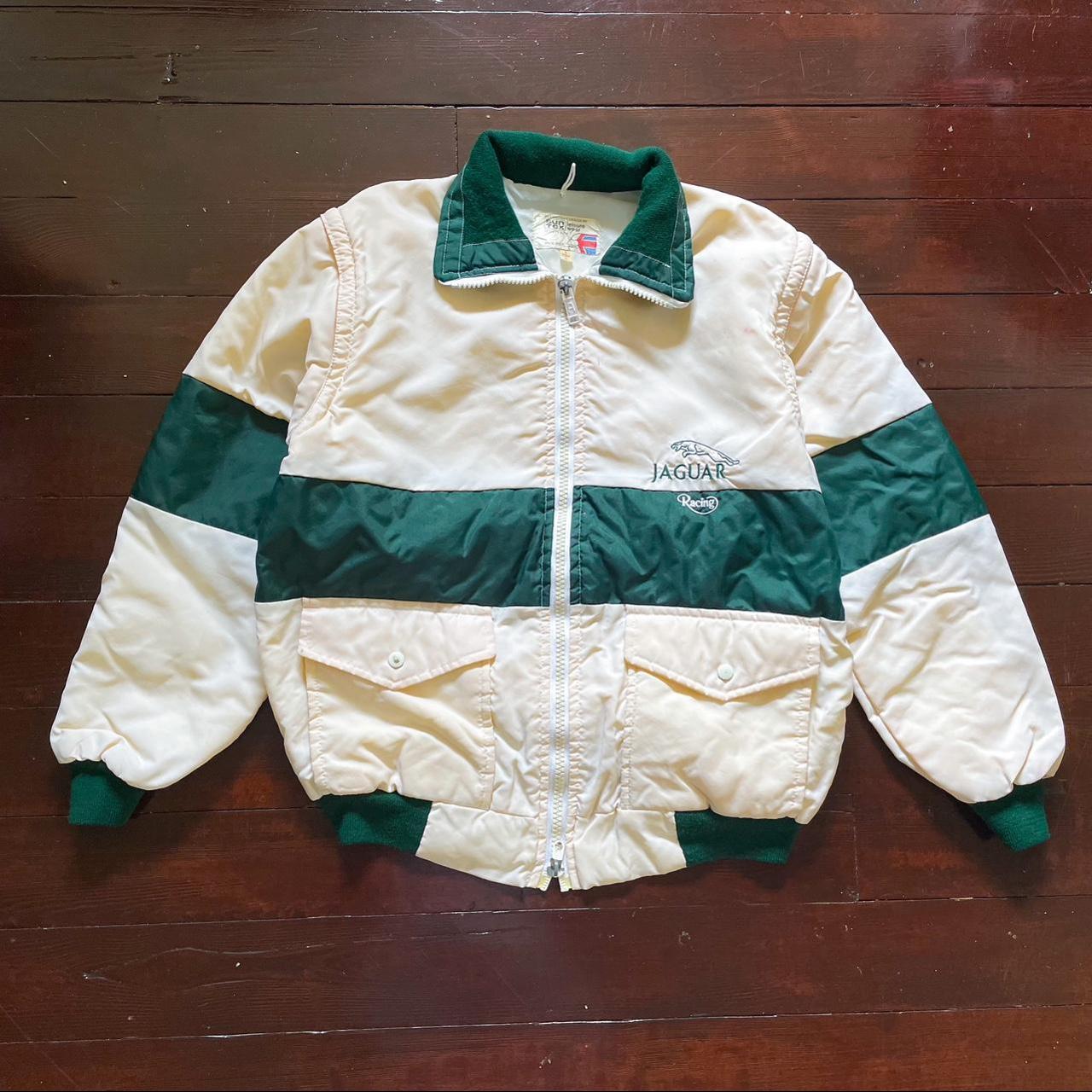 60s euro vintage fade jacket レア 60s 70s Racing Windbreaker Jacket vtg React Grenade patch