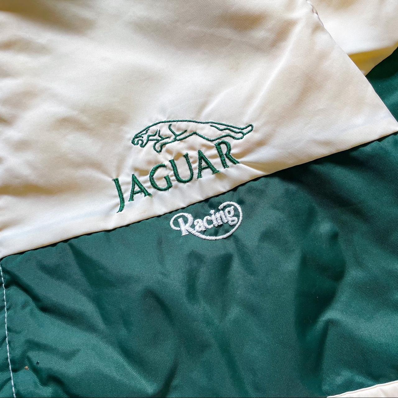 Vintage Jaguar Racing Jacket 80s Sun Tex Made Depop