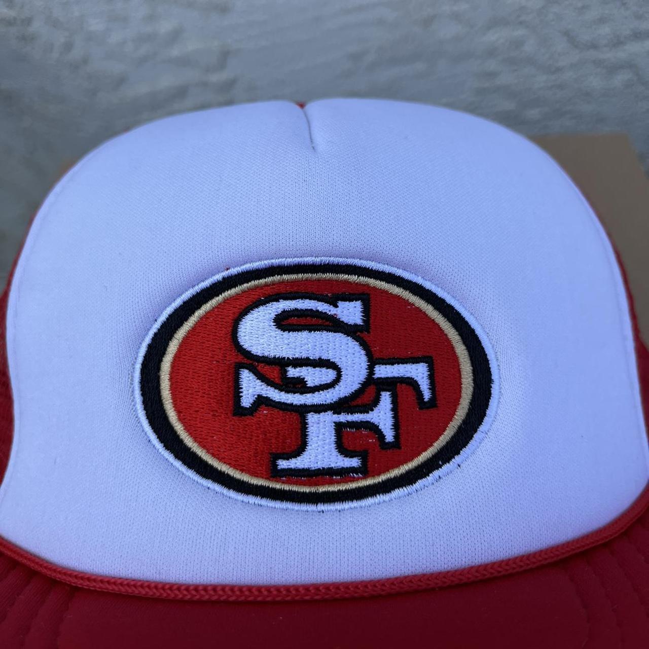 VINTAGE SAN FRANCISCO 49ERS SUPER BOWL FLAT CAP - Depop