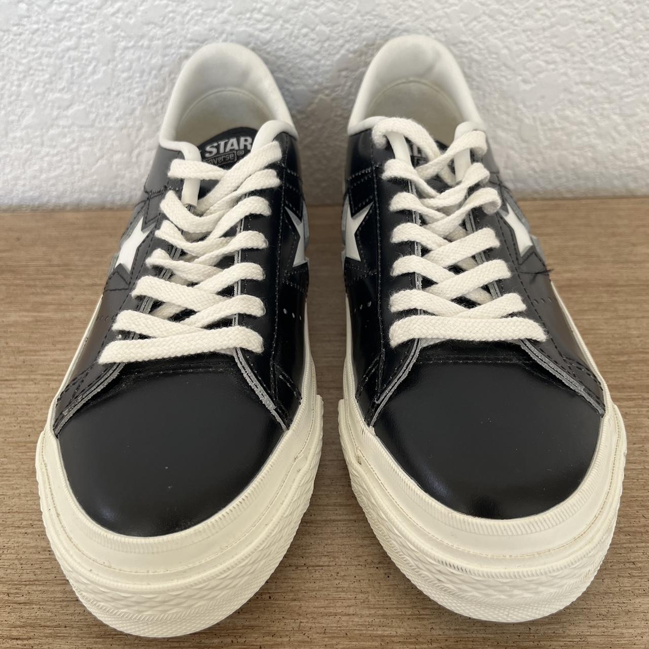 Converse One Star J LO Black Leather MADE IN JAPAN. Depop