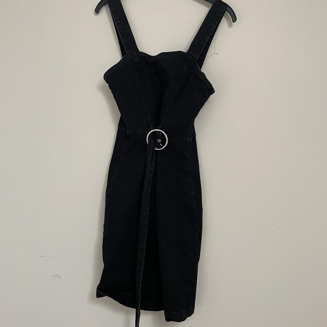 Black denim dress primark hotsell