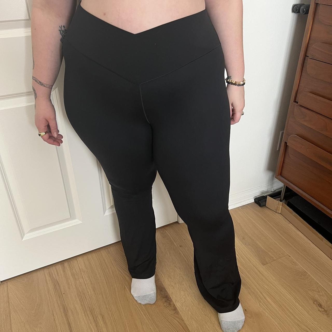 Aerie Offline leggings. SO SOFT with flare leg and... Depop