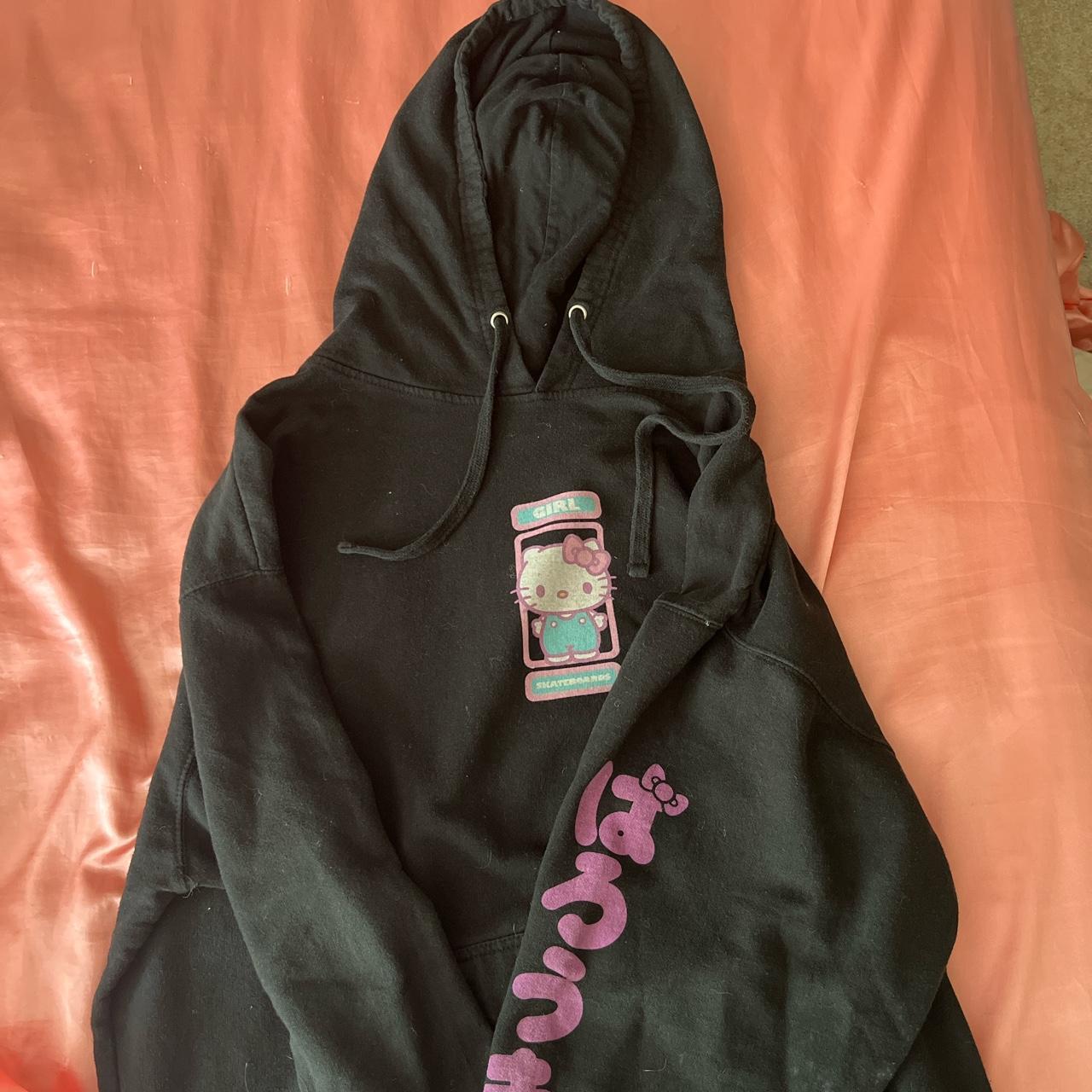 girl skateboards x hello kitty sweatshirt!! super... Depop