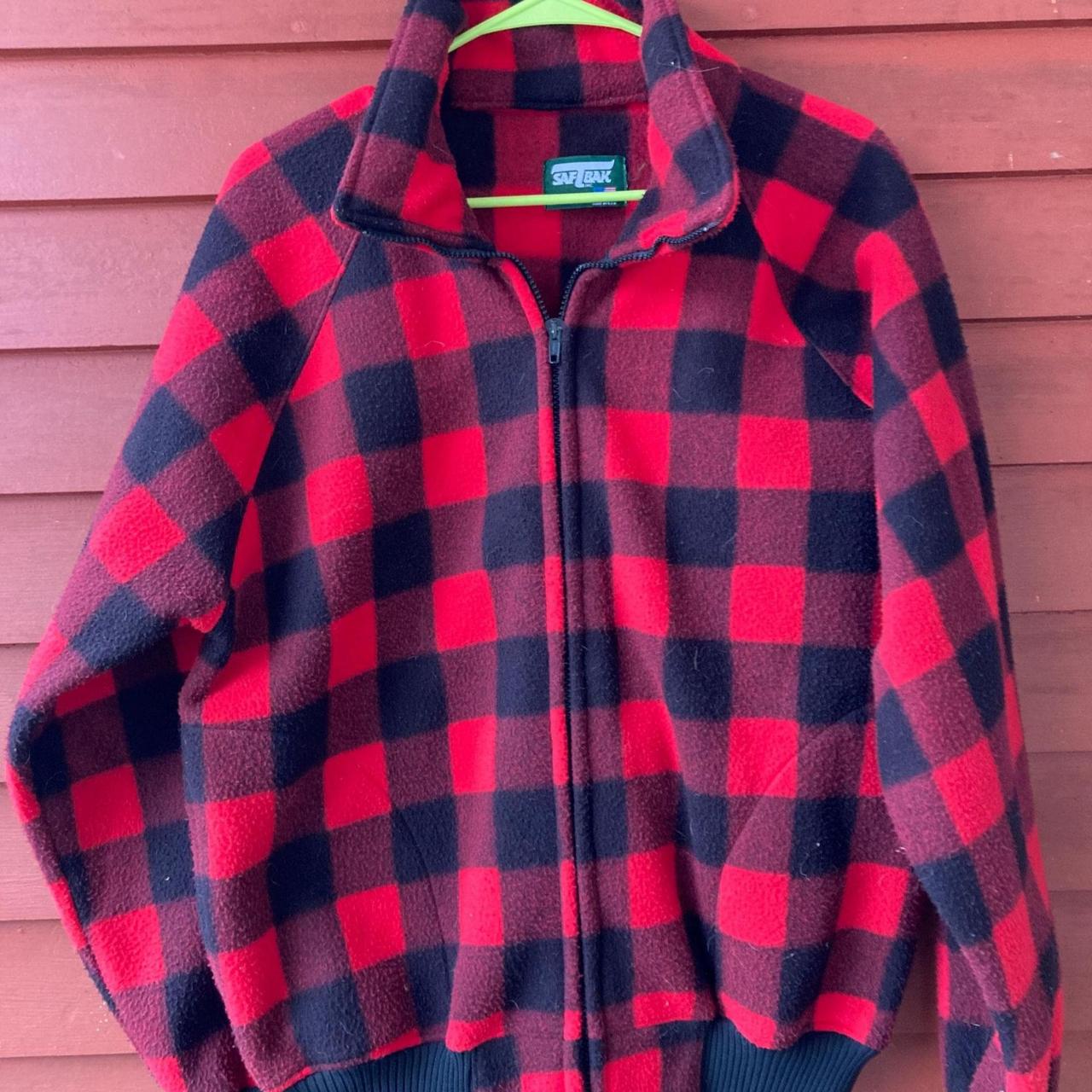 Source Unknown Men's Jacket - Red/Black - M – Mad… - image 1